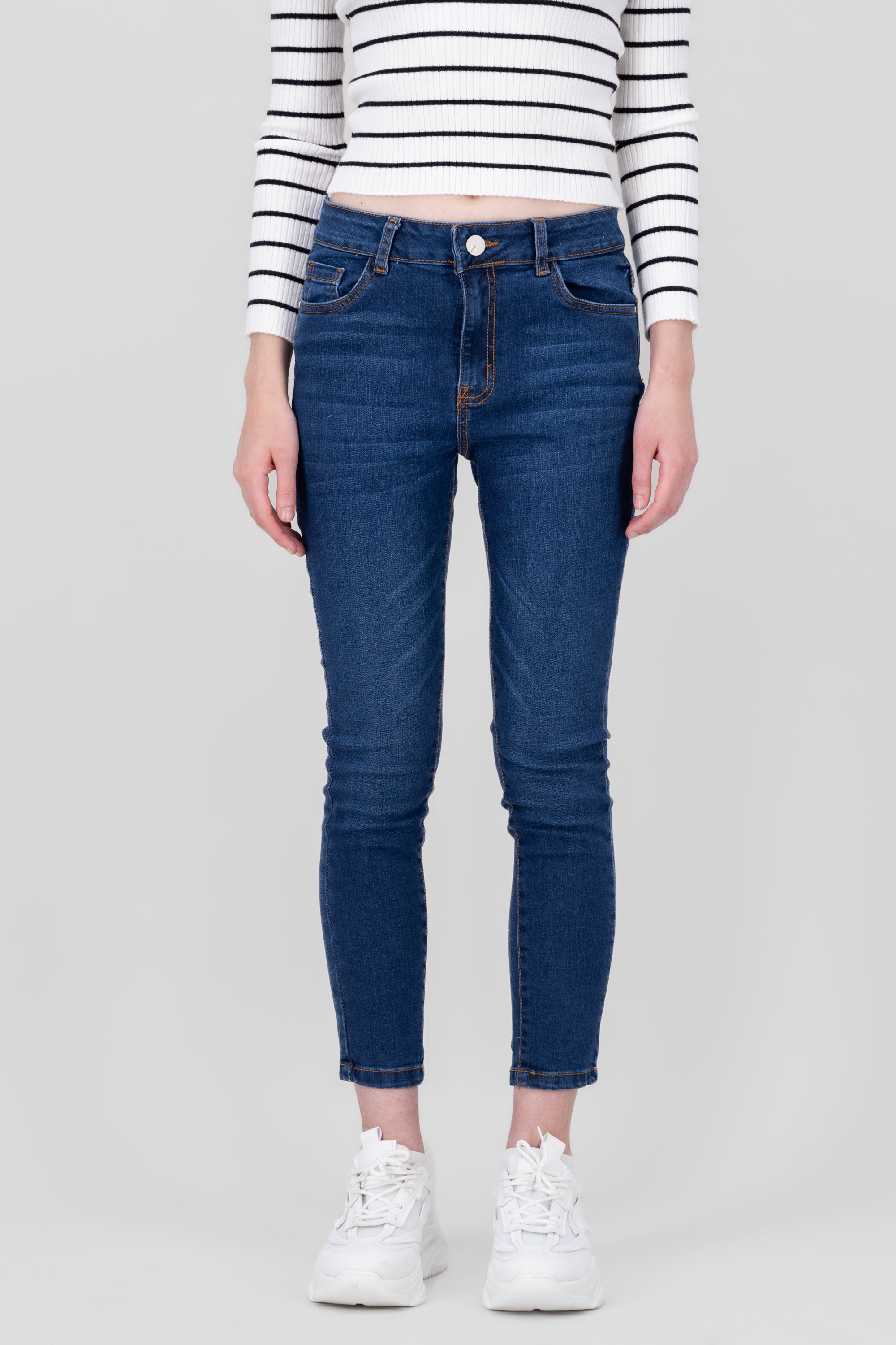 Basic Skinny Jeans DARK WASH