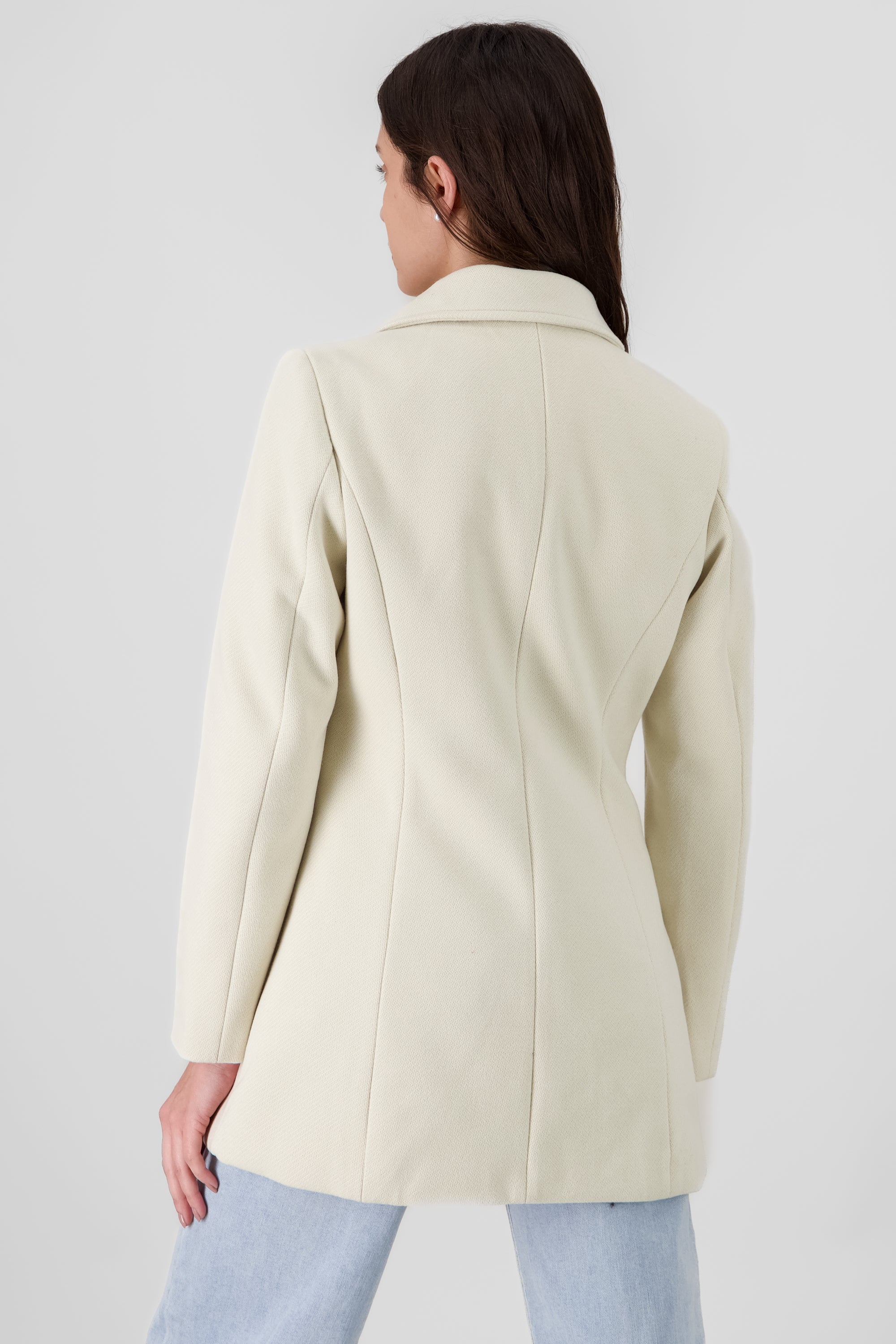 Buttons Coat IVORY