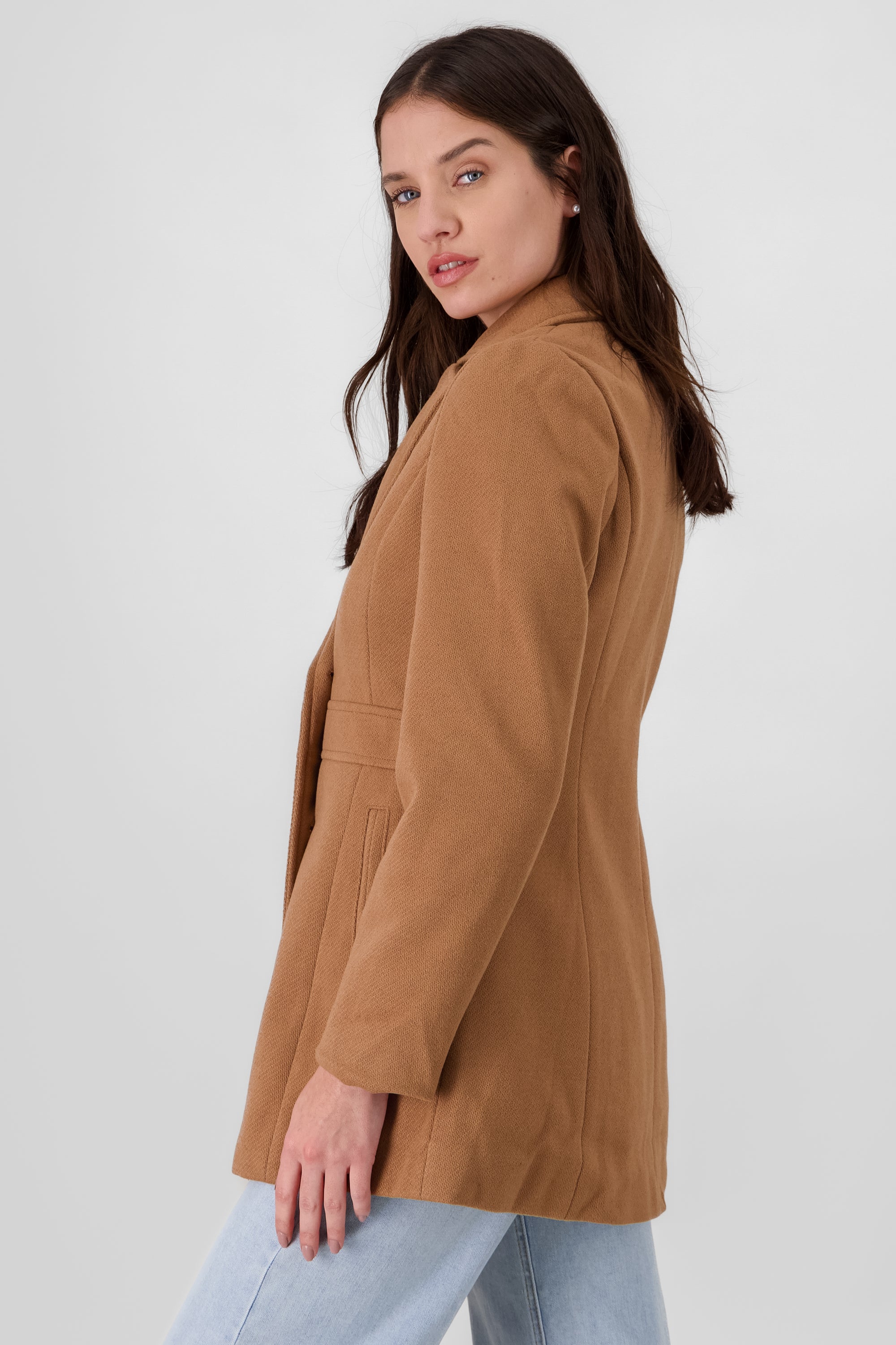 Buttons Coat CAMEL