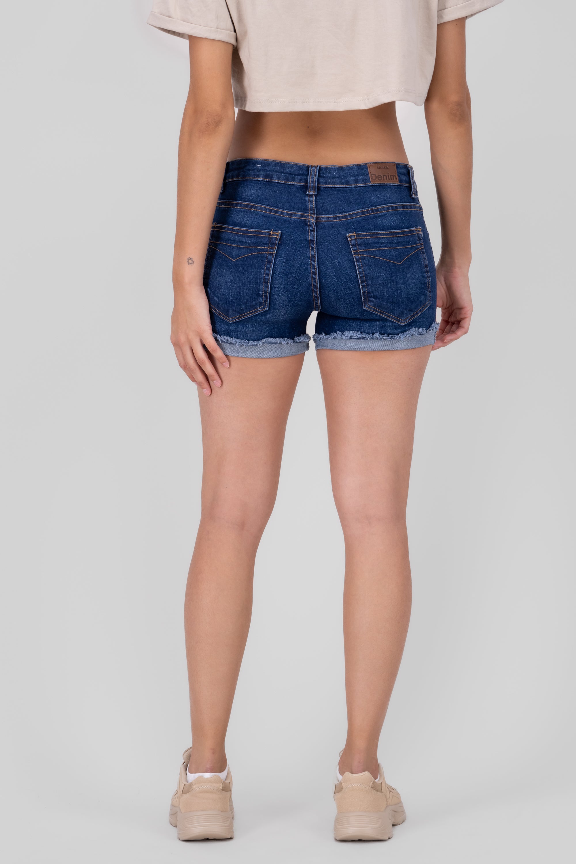 Mini Jean Shorts DARK WASH