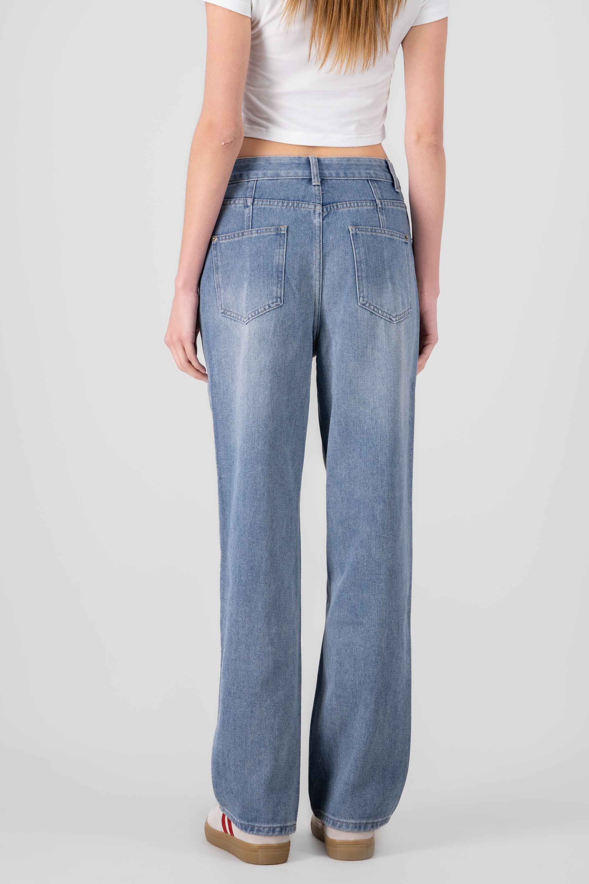 Wide Leg Jeans MEDIUM WASH