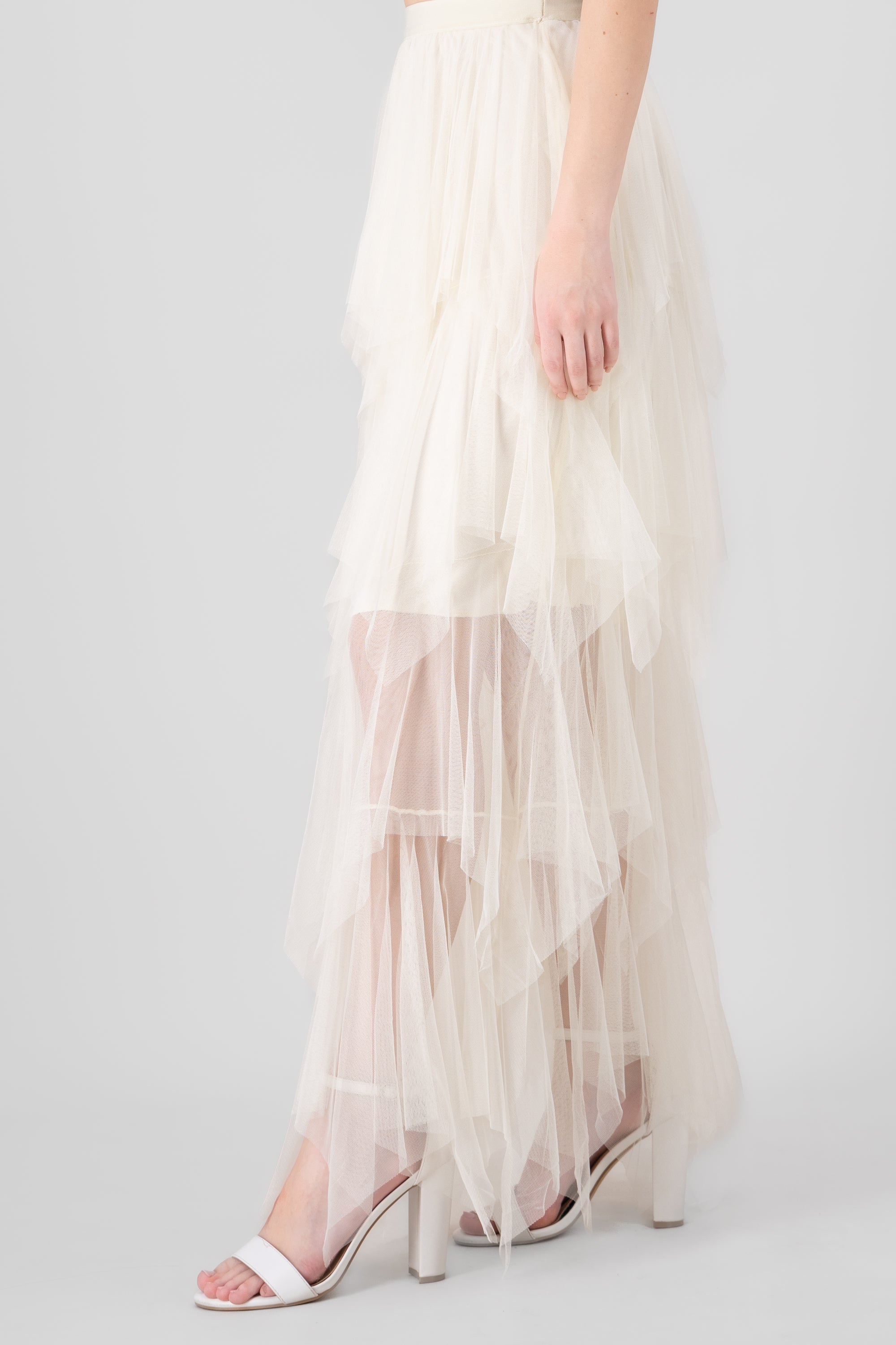 Tulle Maxi Skirt CREAM