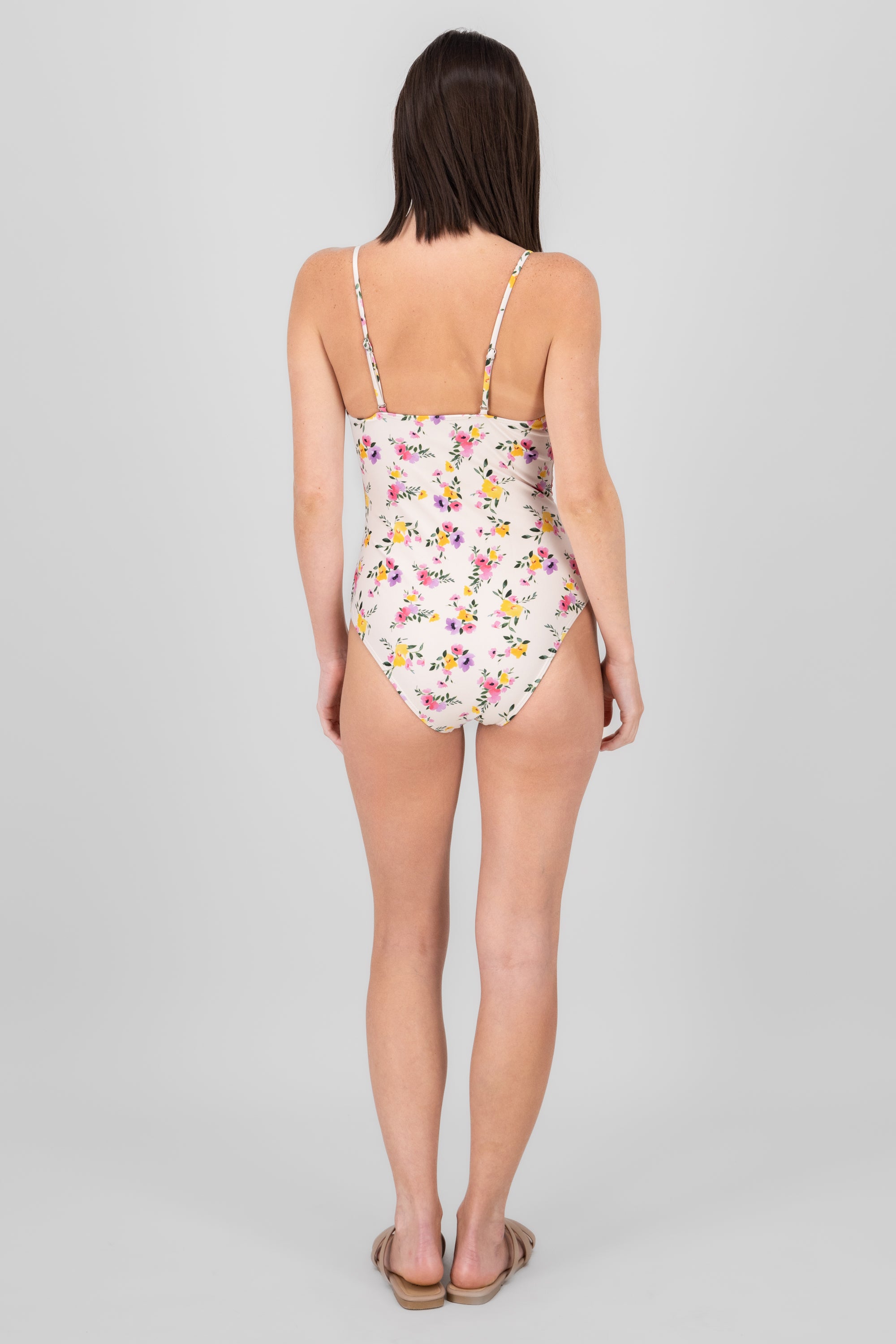 Padded Floral Swimsuit MULTICOLOR