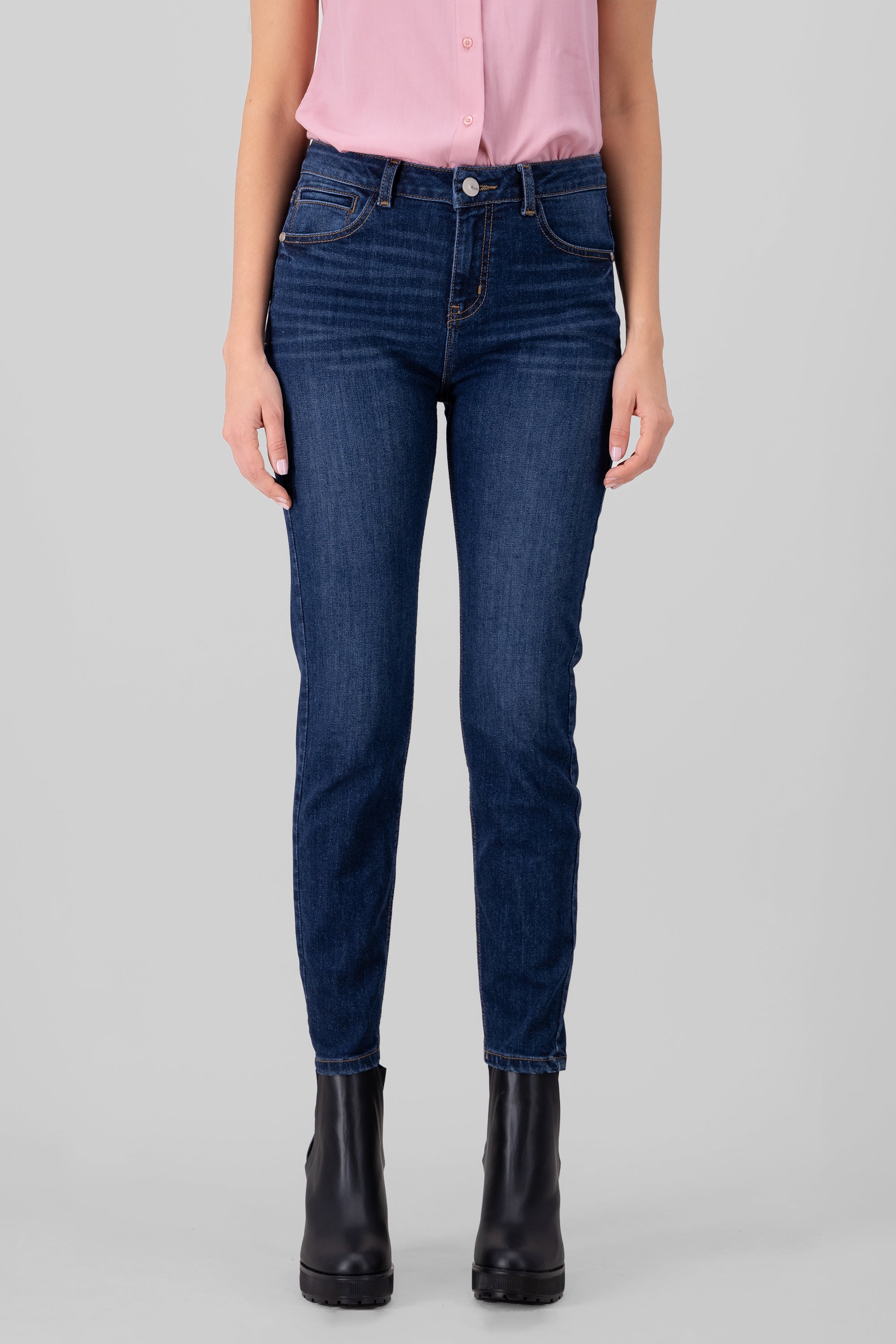 Basic Skinny Jeans DARK WASH