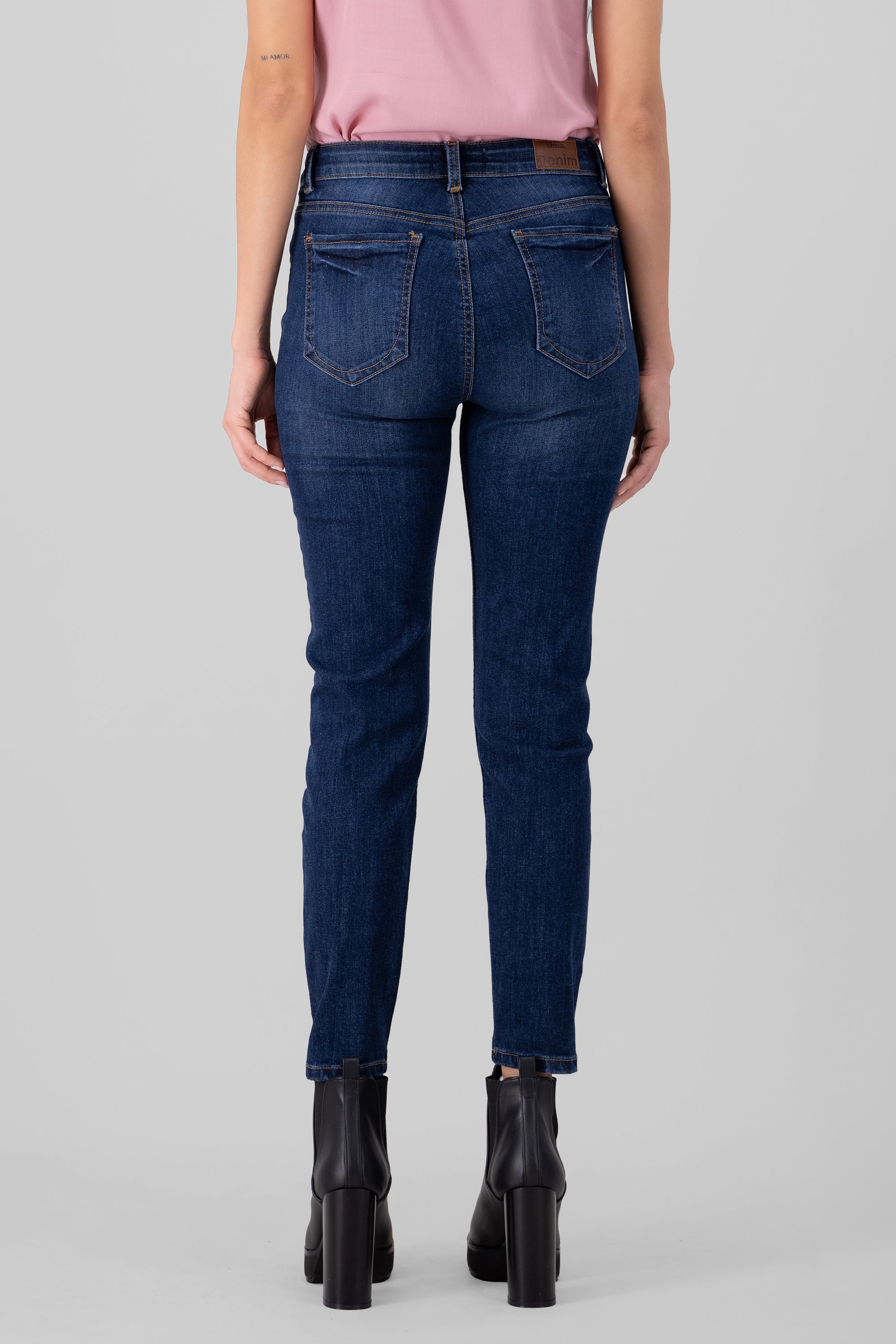 Basic Skinny Jeans DARK WASH