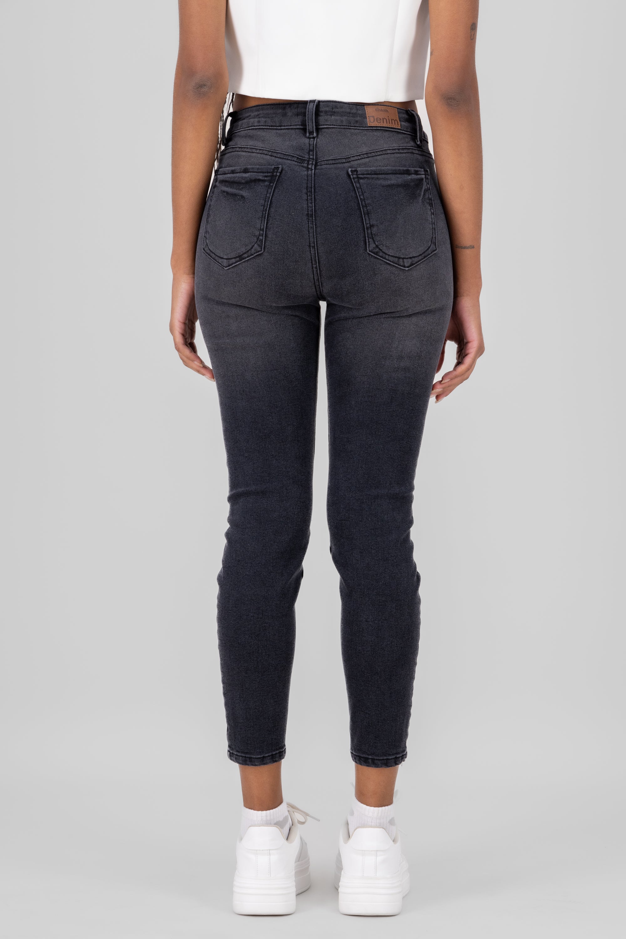 Basic Skinny Jeans DARK GRAY