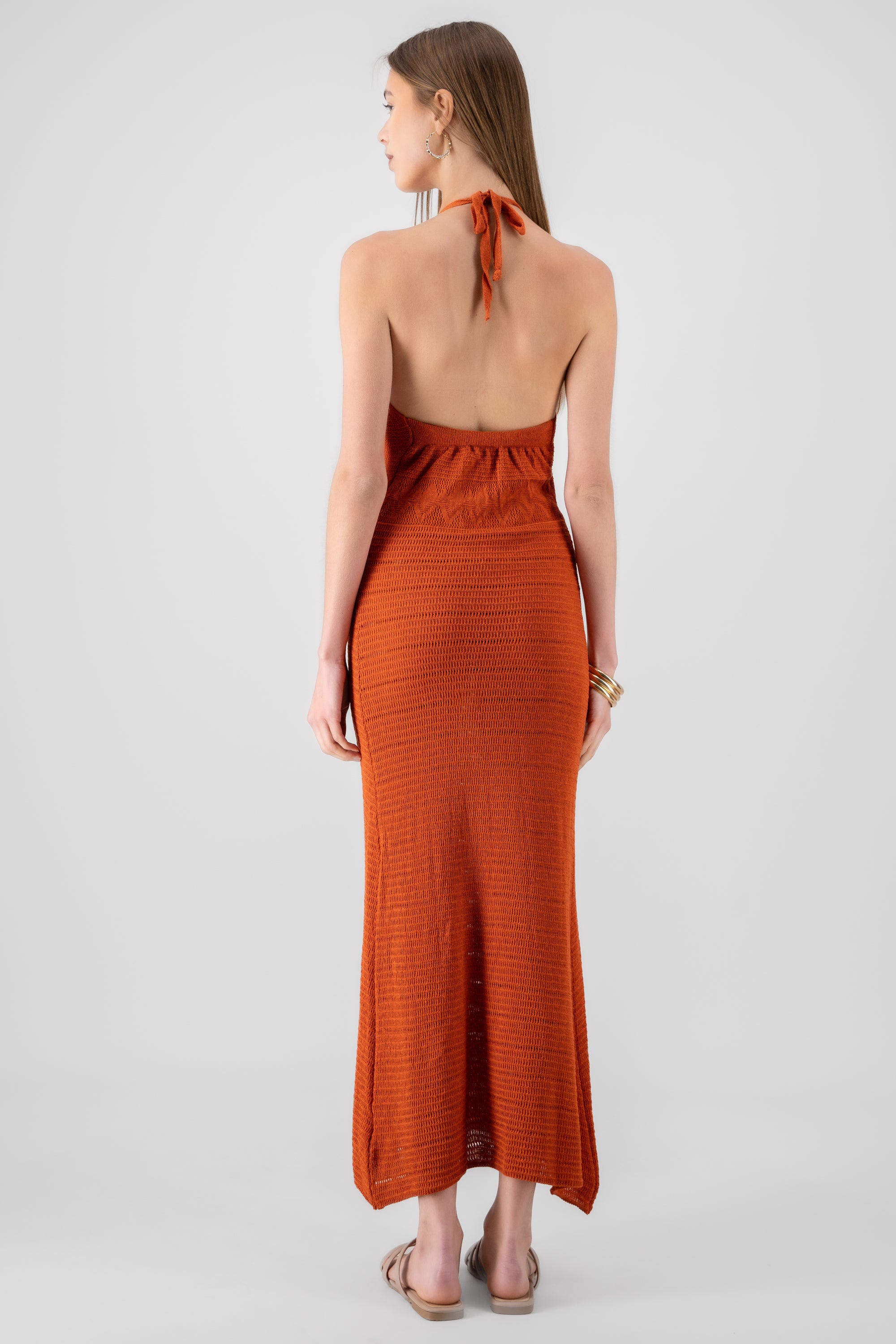 Kittend Maxi Dress ORANGE