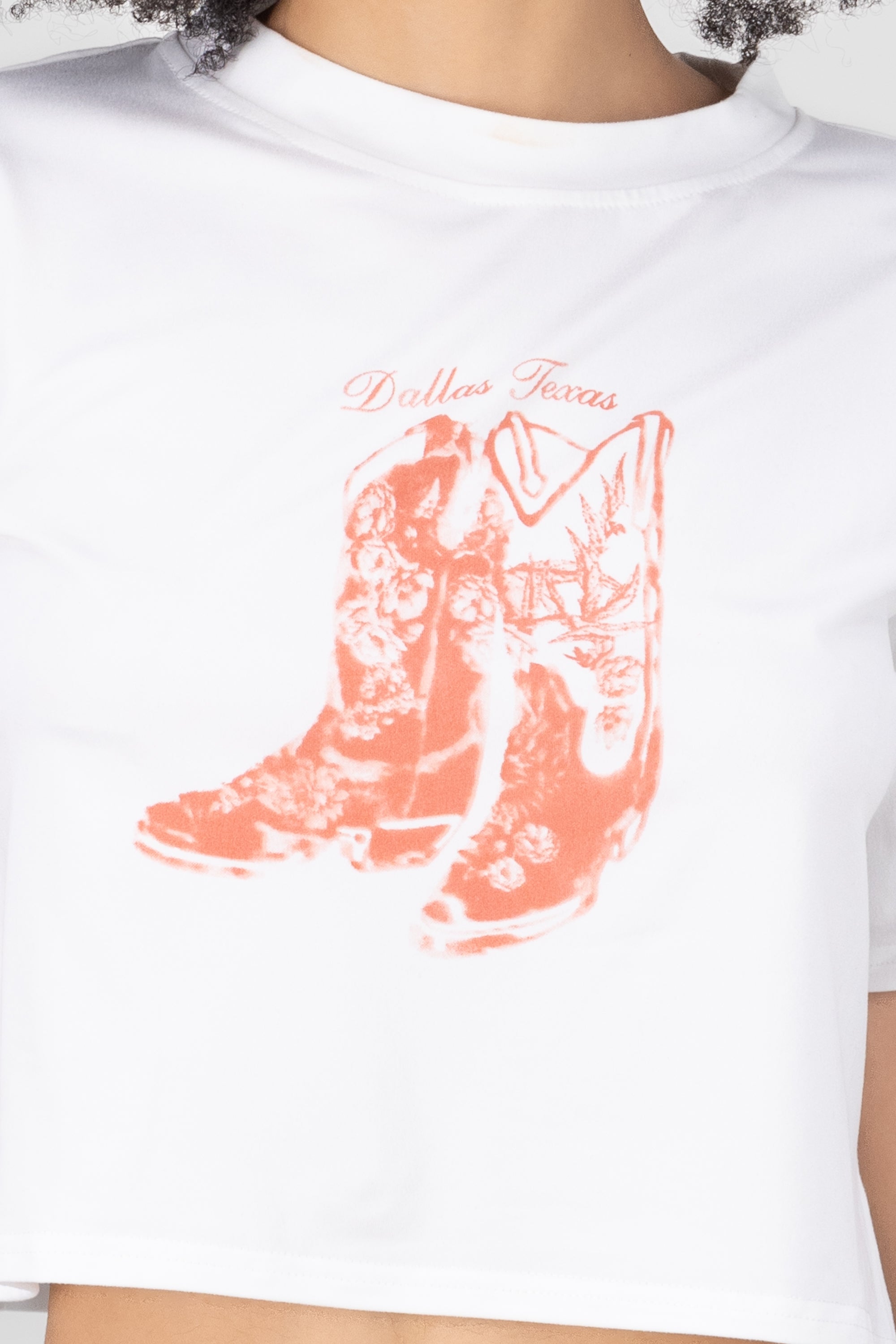 Dallas Texas Graphic Tee WHITE COMBO