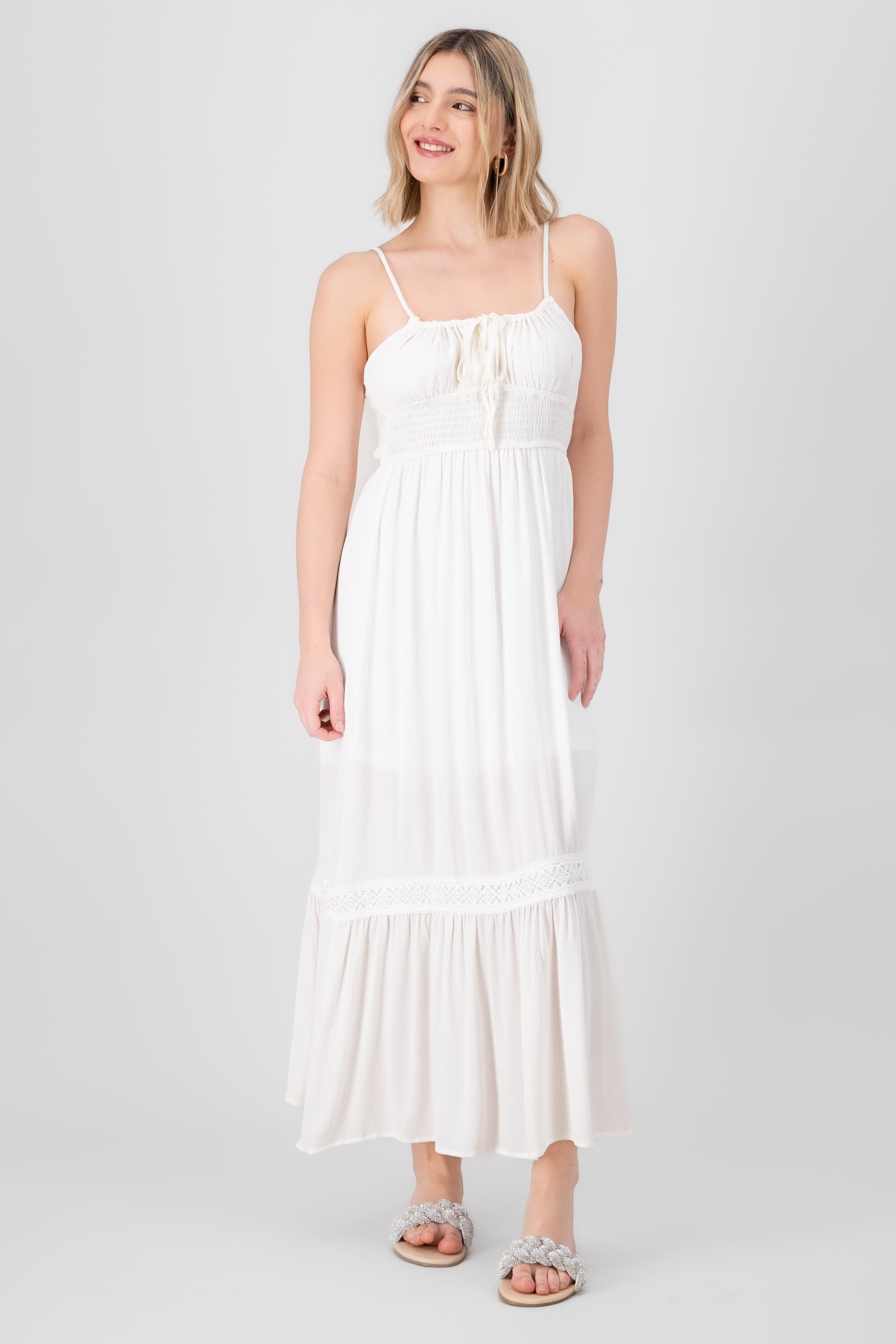 Summer Maxi Dress WHITE