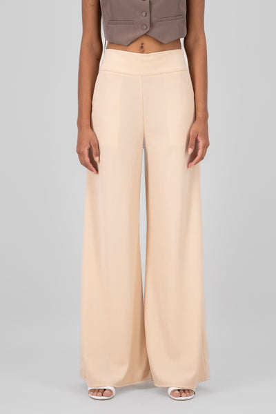 Solid Wide Leg Pants SAGE