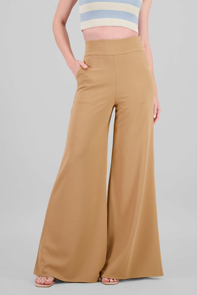 Solid Wide Leg Pants SAGE