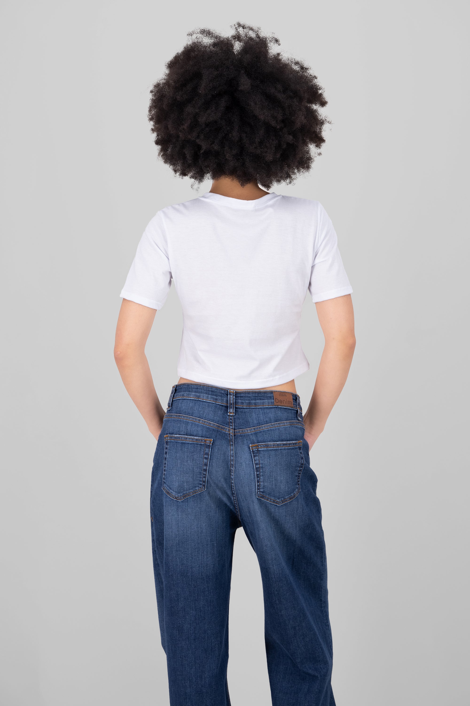 California Crop Top WHITE