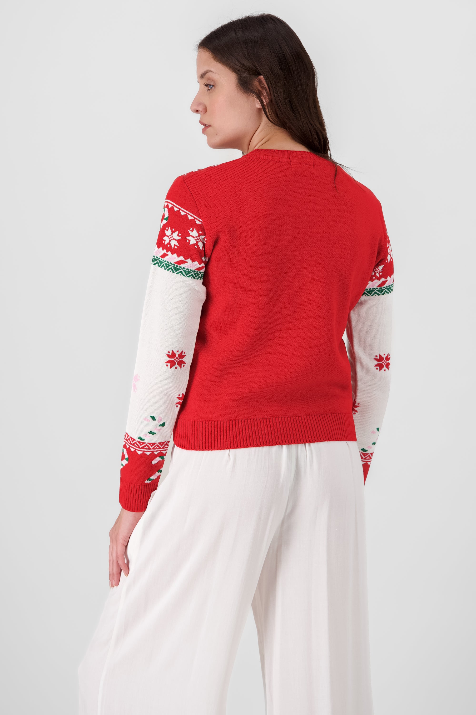 Christmas Sweater WHITE COMBO