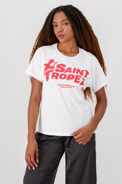 Saint Tropez T shirt RED