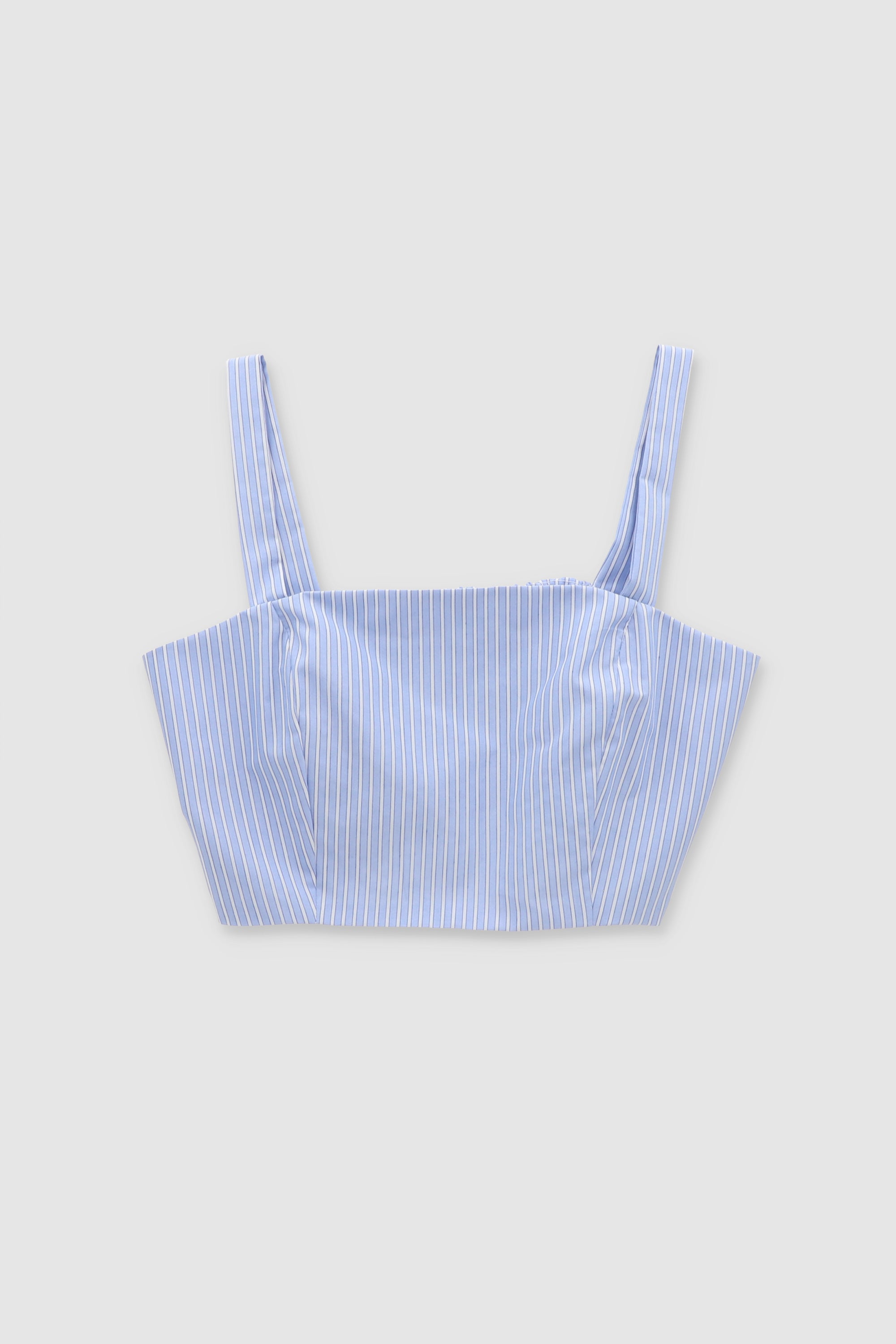 Striped Straps Top BLUE COMBO