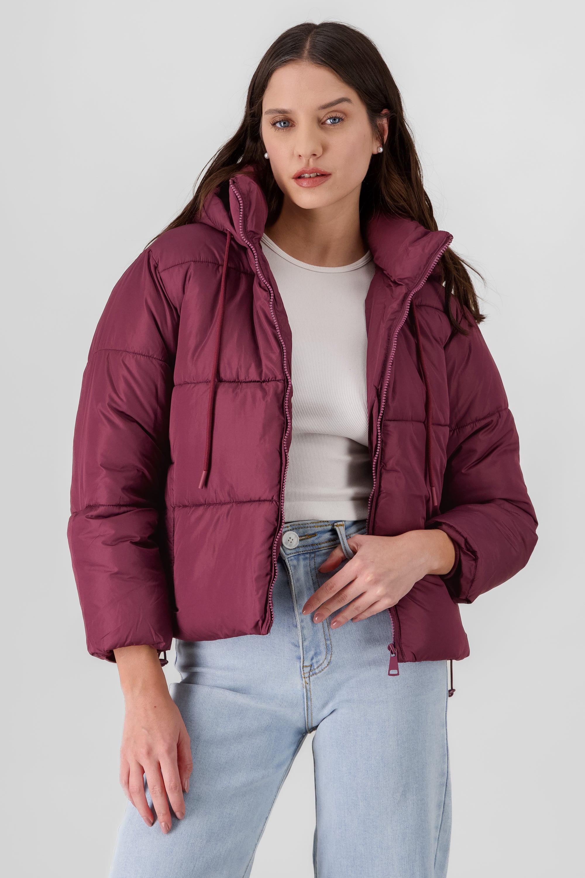 Super Padded Jacket PLUM