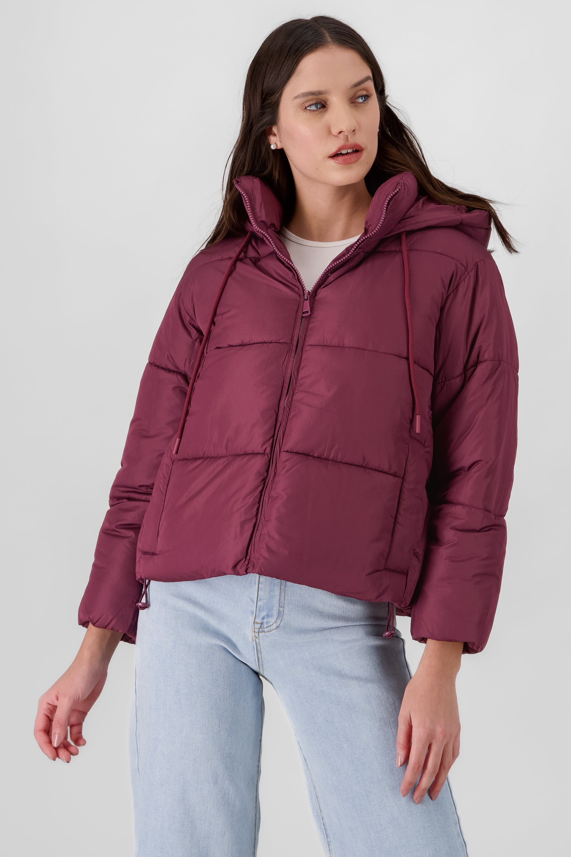 Super Padded Jacket PLUM