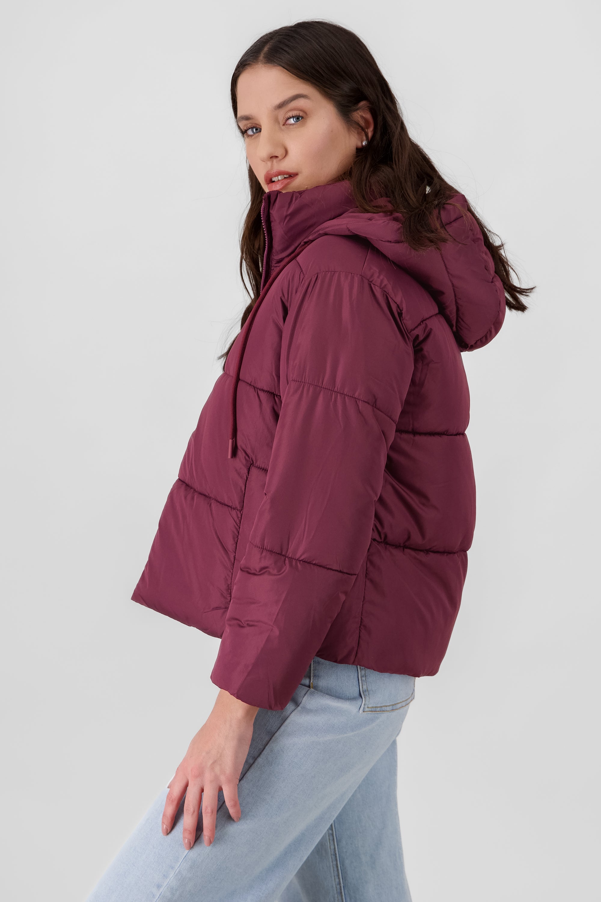 Super Padded Jacket PLUM