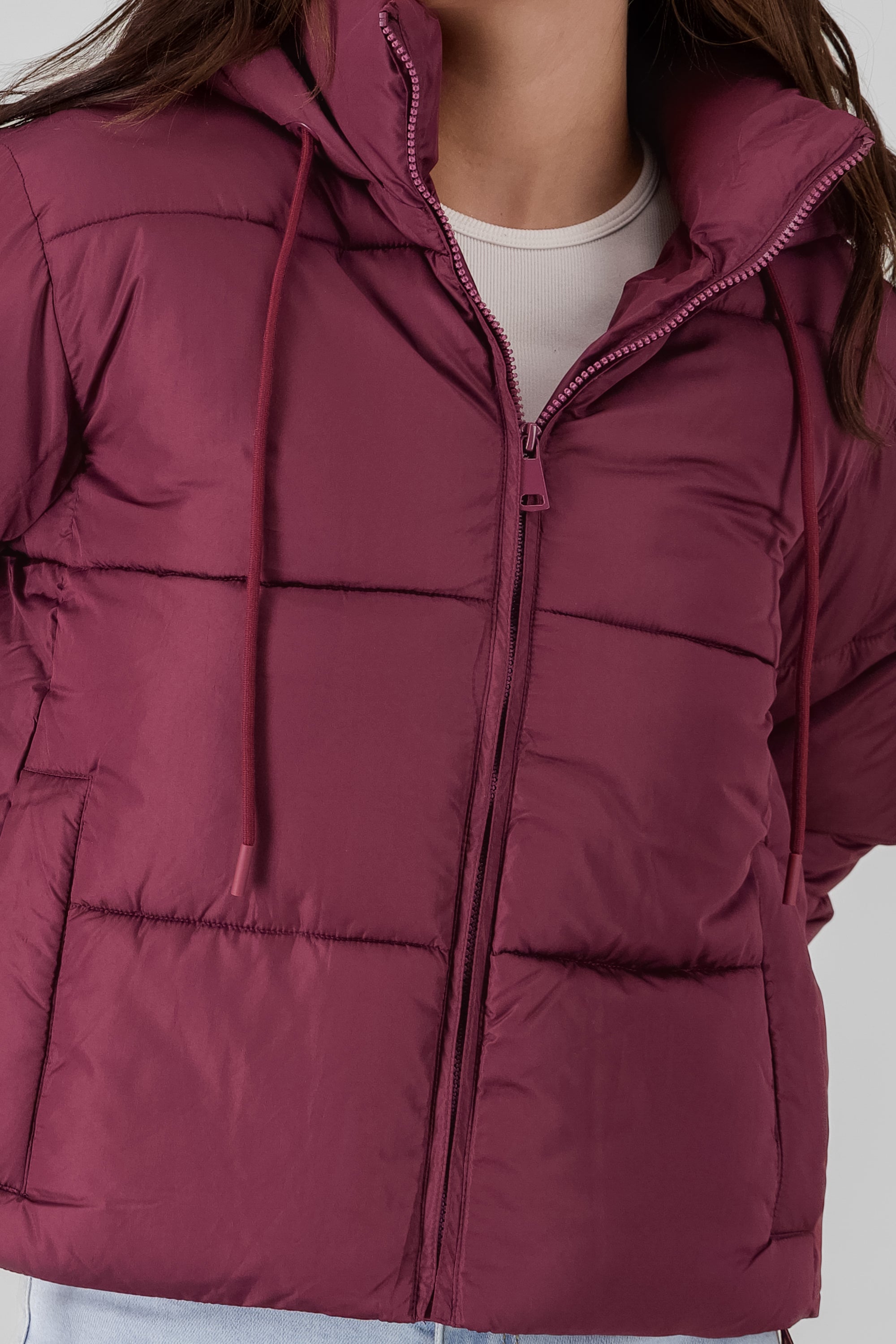 Super Padded Jacket PLUM