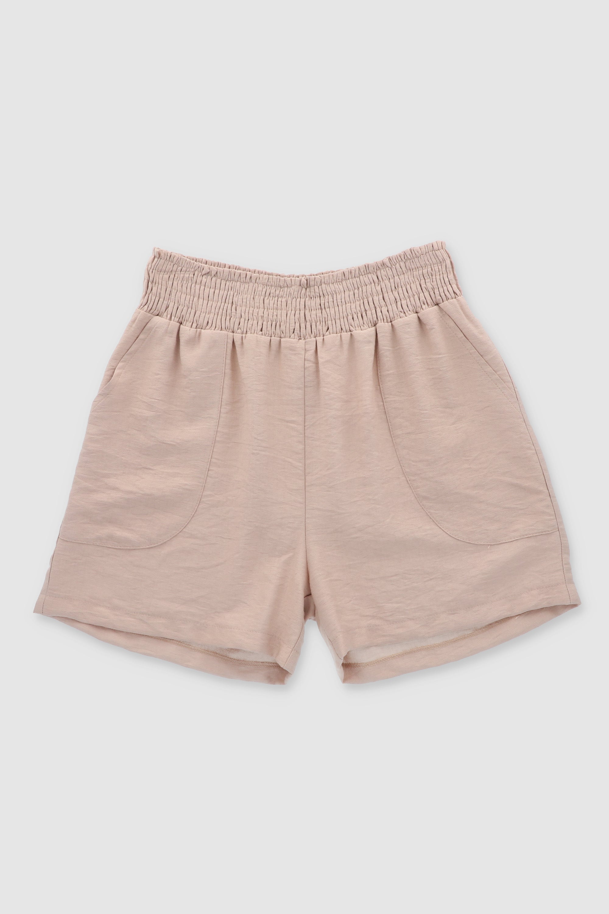 Solid Mini Short With Pockets SAND