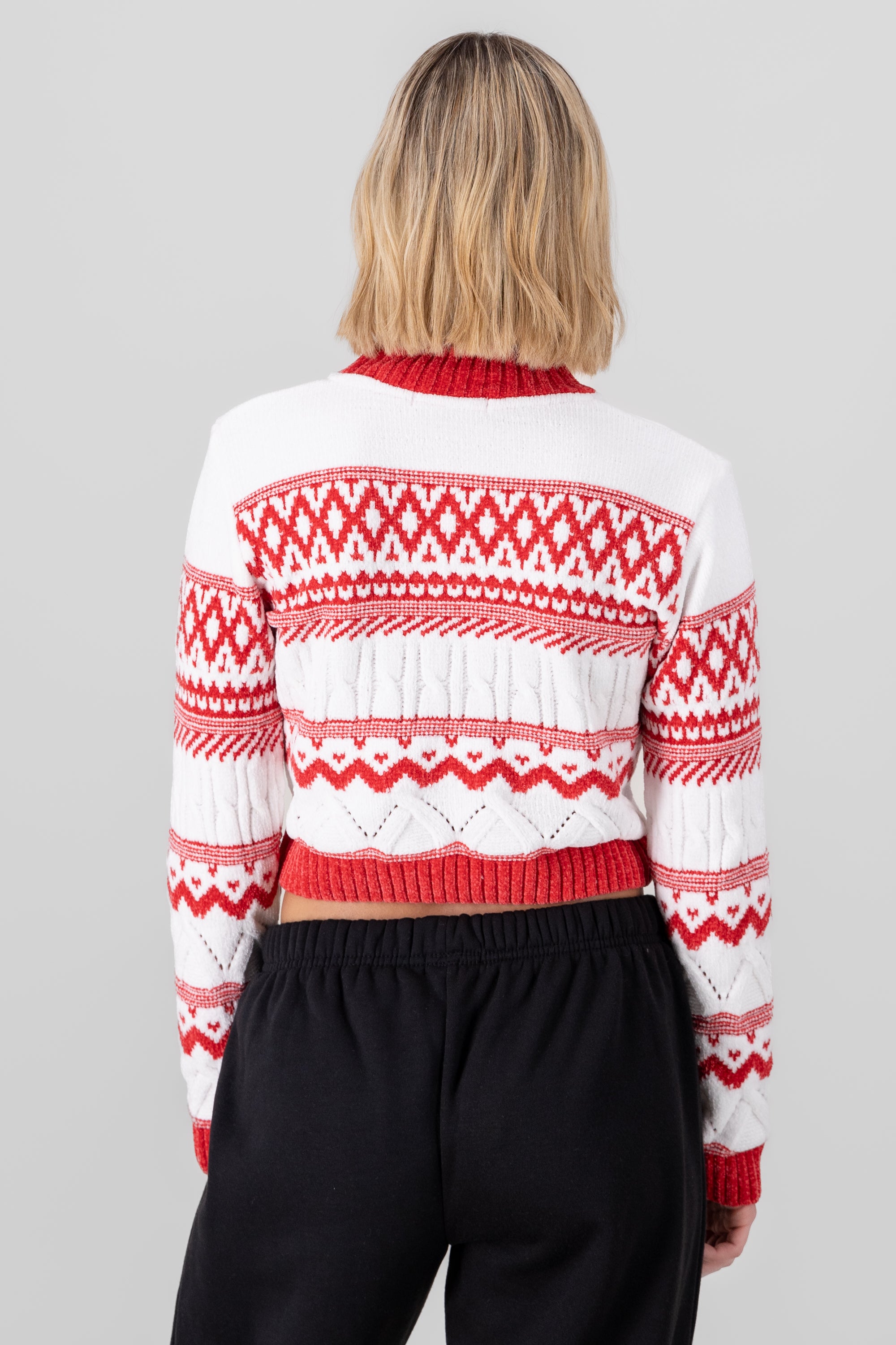 Christmas Sweater RED COMBO