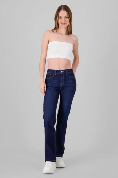 Bootcut Jeans With Slits RINSE