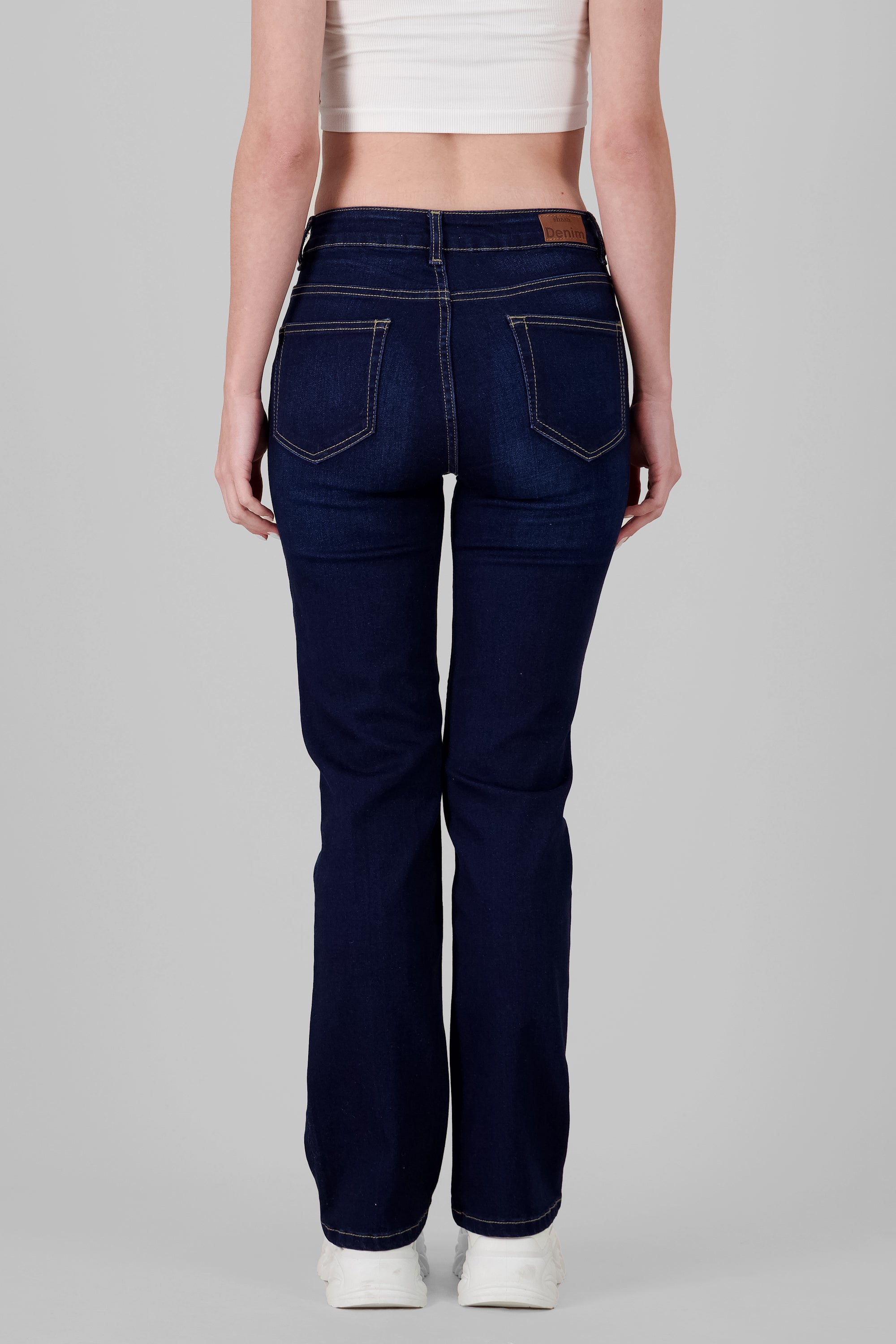 Bootcut Jeans With Slits RINSE