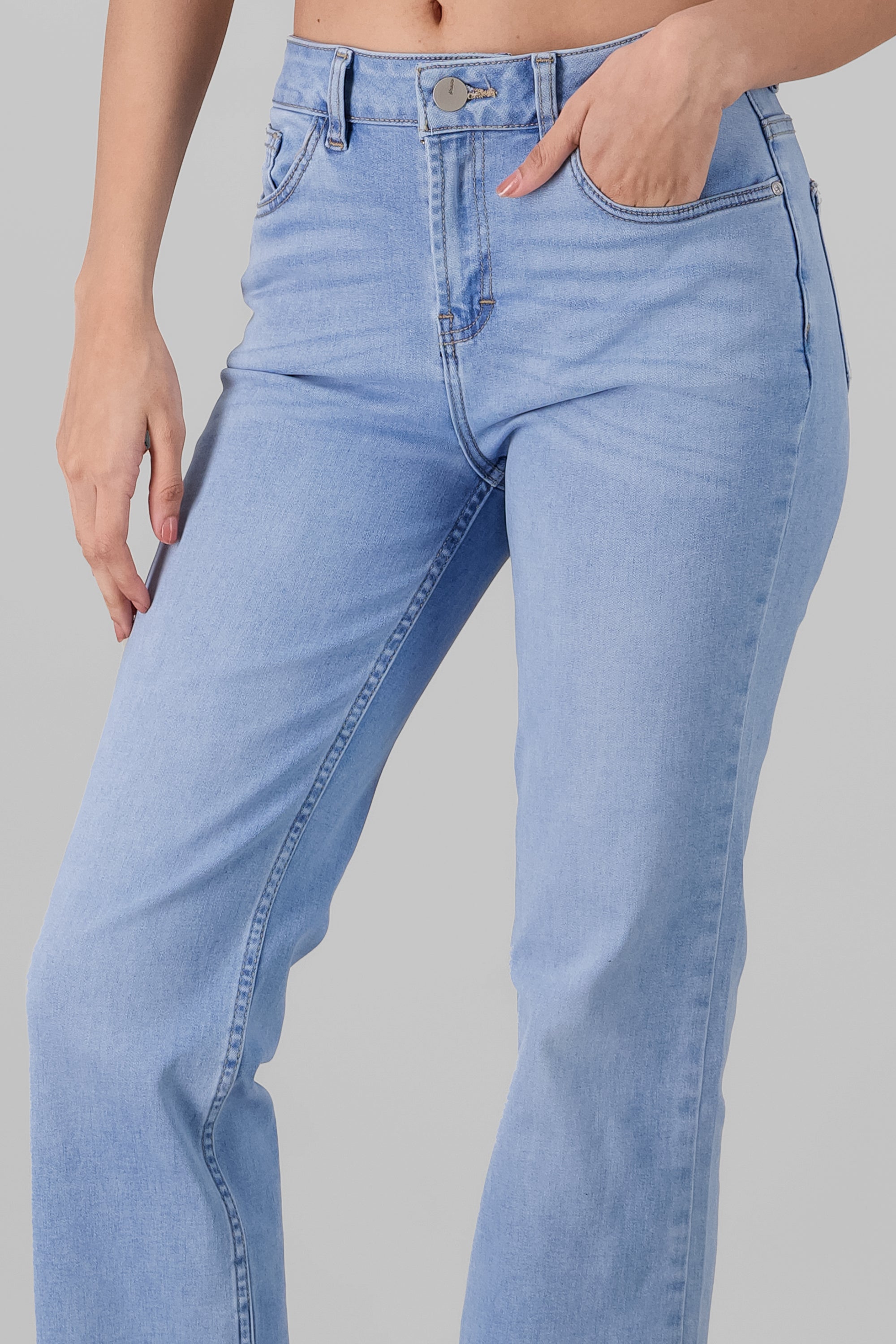 Solid Slim Jeans LIGHT STONE