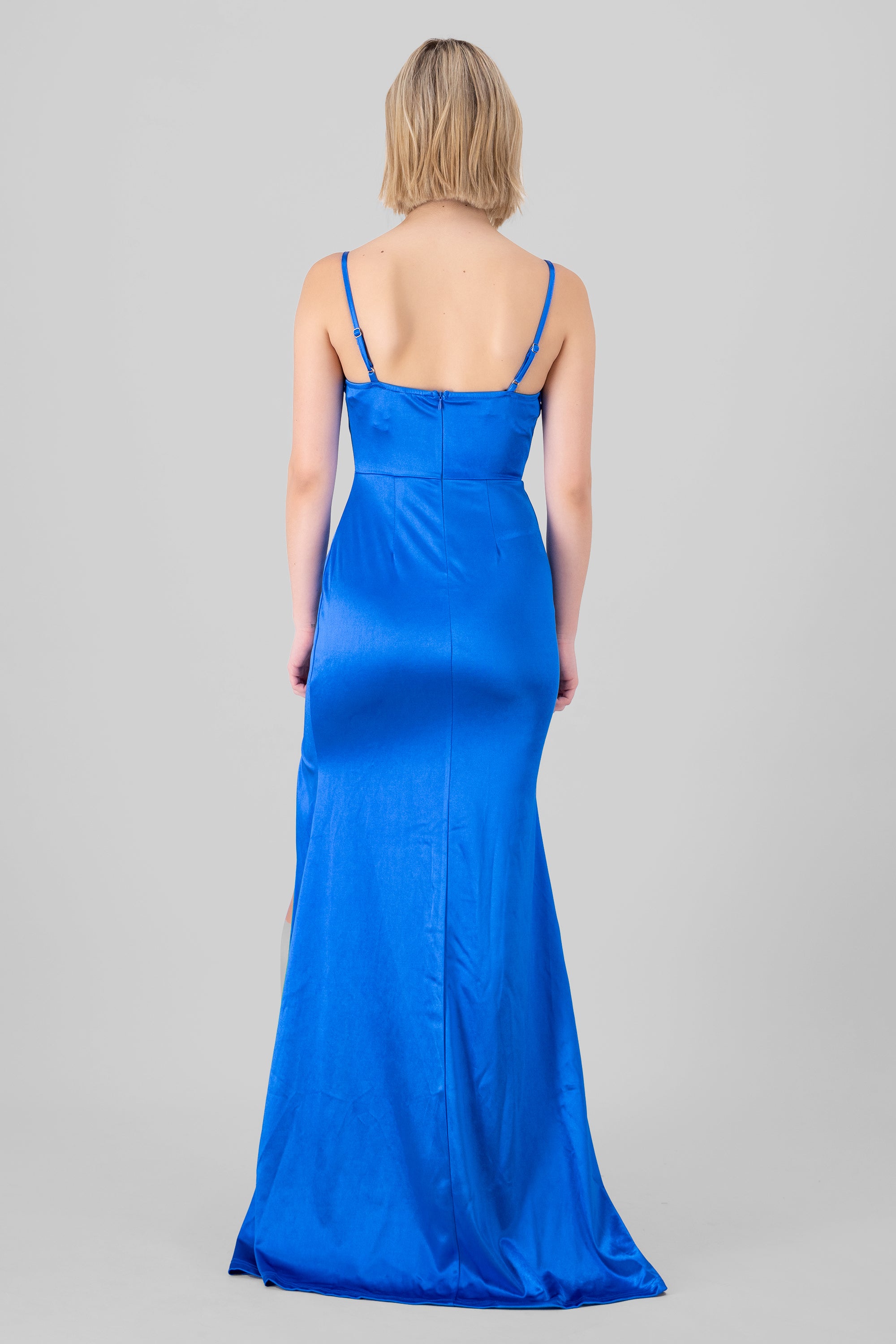 Cowl Neck Maxi dress ROYAL BLUE