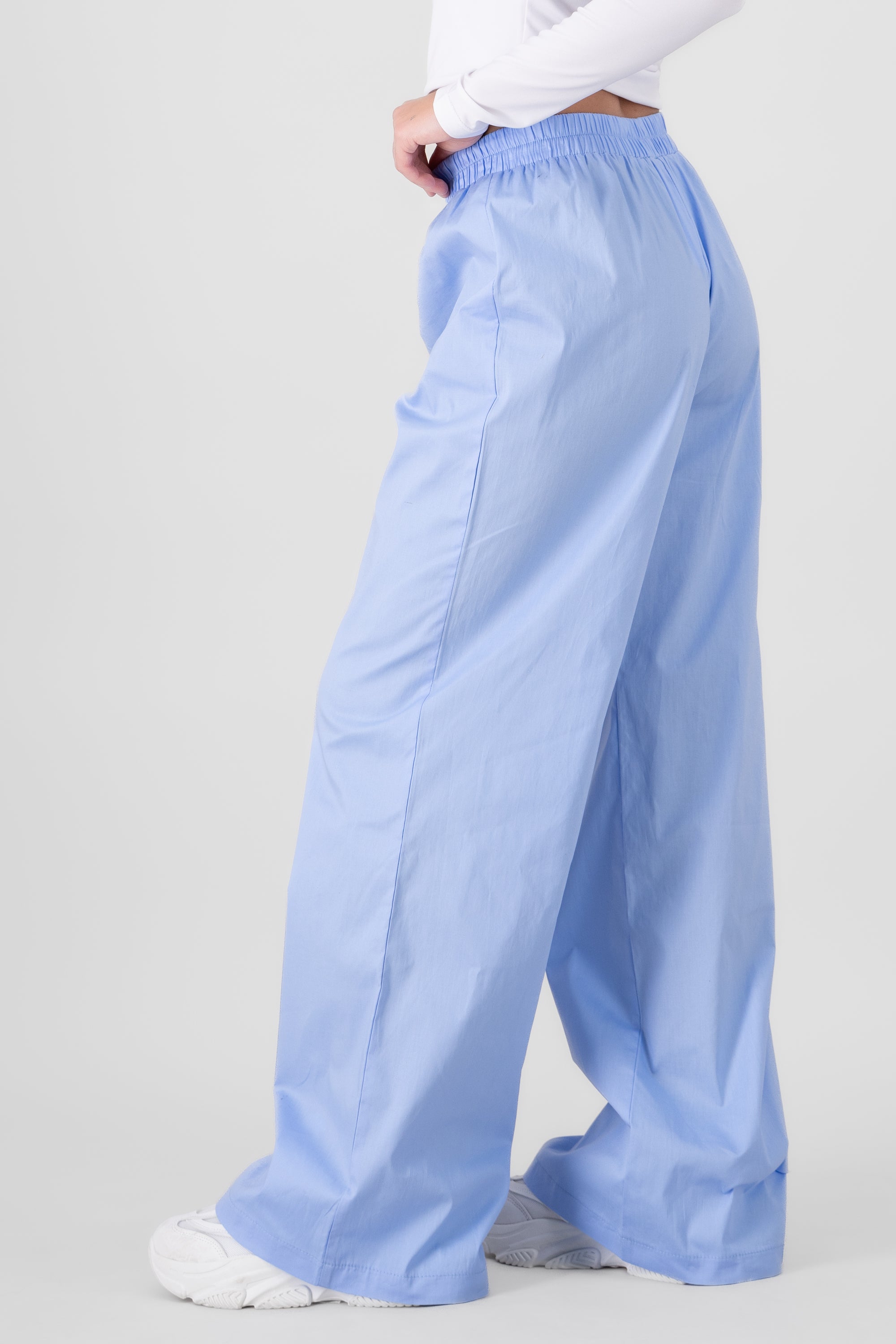 Solid Fluid Pants BLUE