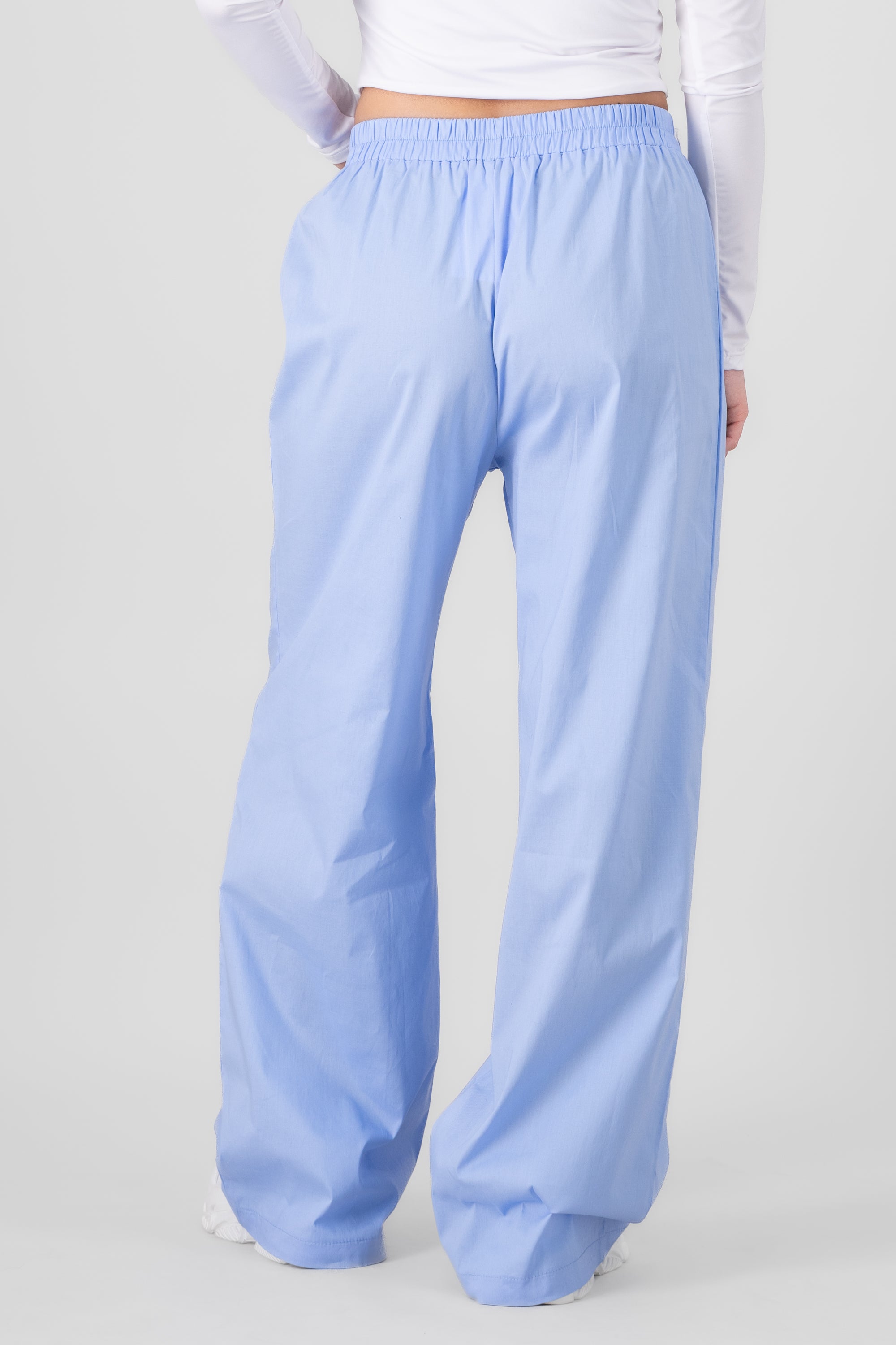 Solid Fluid Pants BLUE