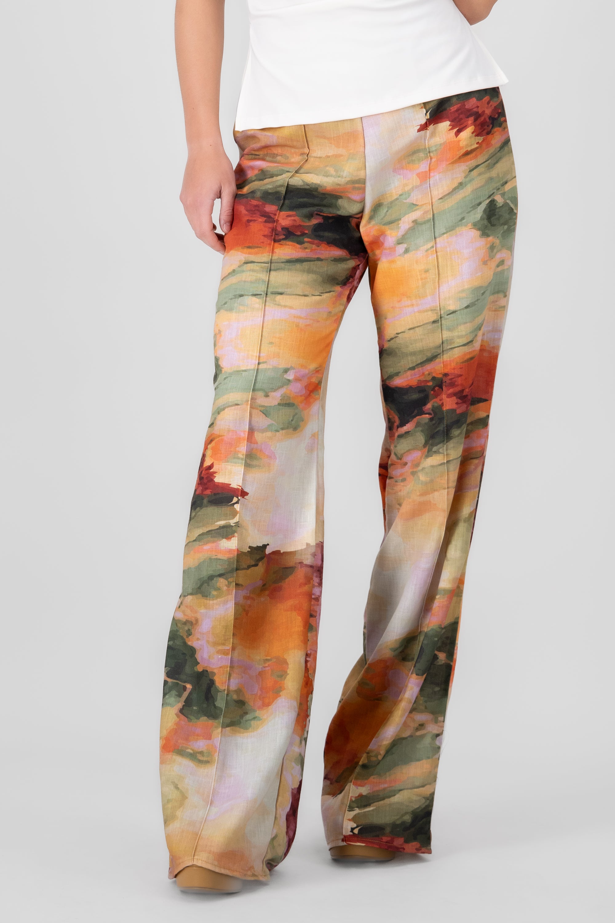 Aura Printed Pants AUTUMN MULTICOLOR