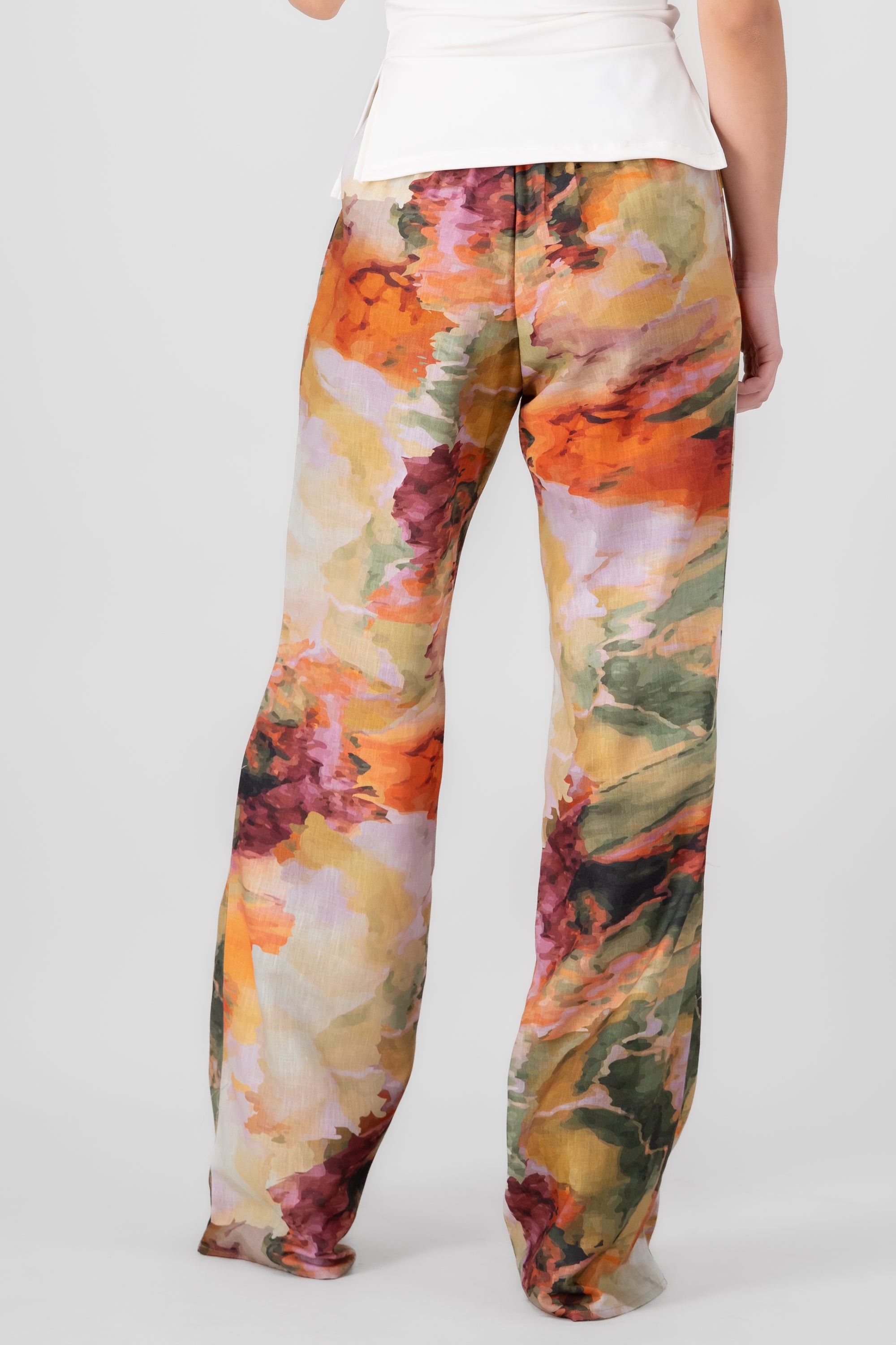 Aura Printed Pants AUTUMN MULTICOLOR