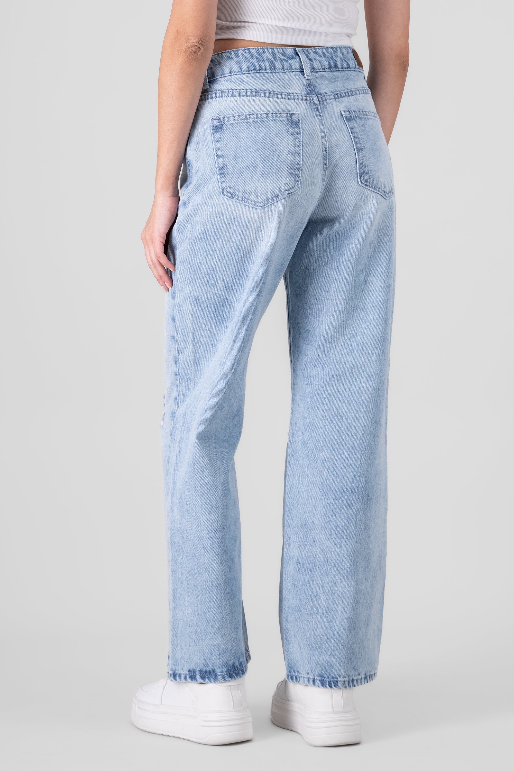 Wide Leg Jeans LIGHT STONE