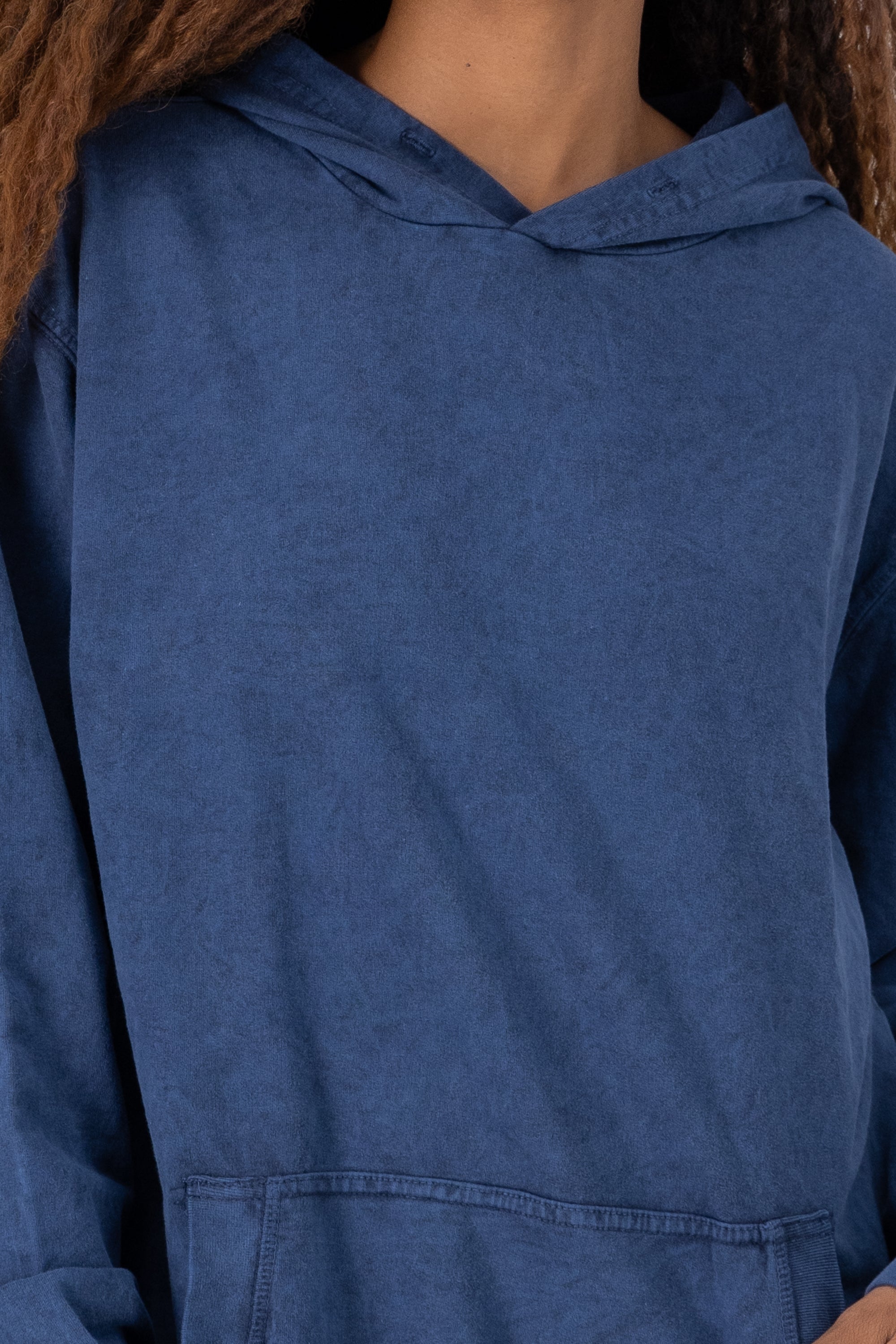 Distressed Sweatshirt INDIGO