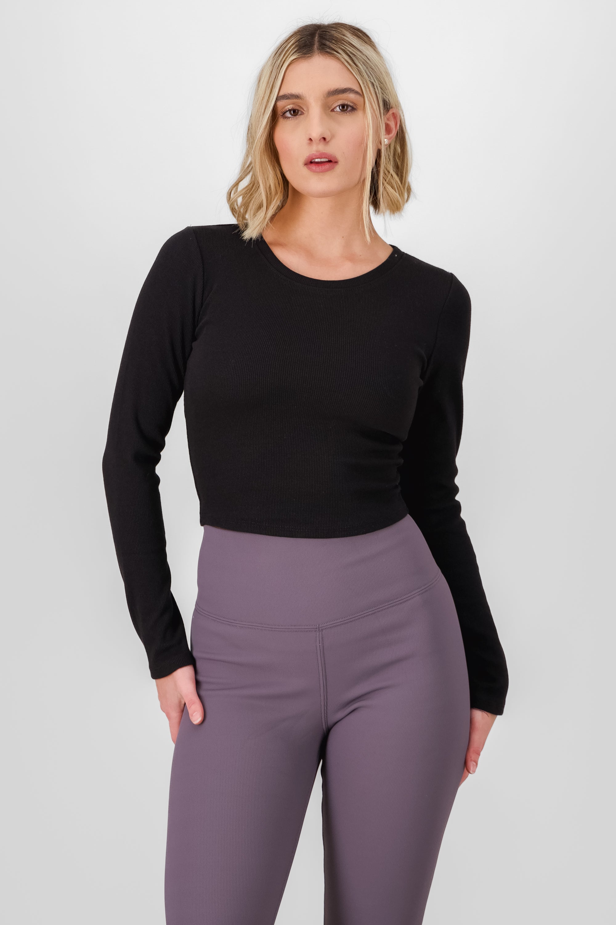 Long Sleeve Top BLACK