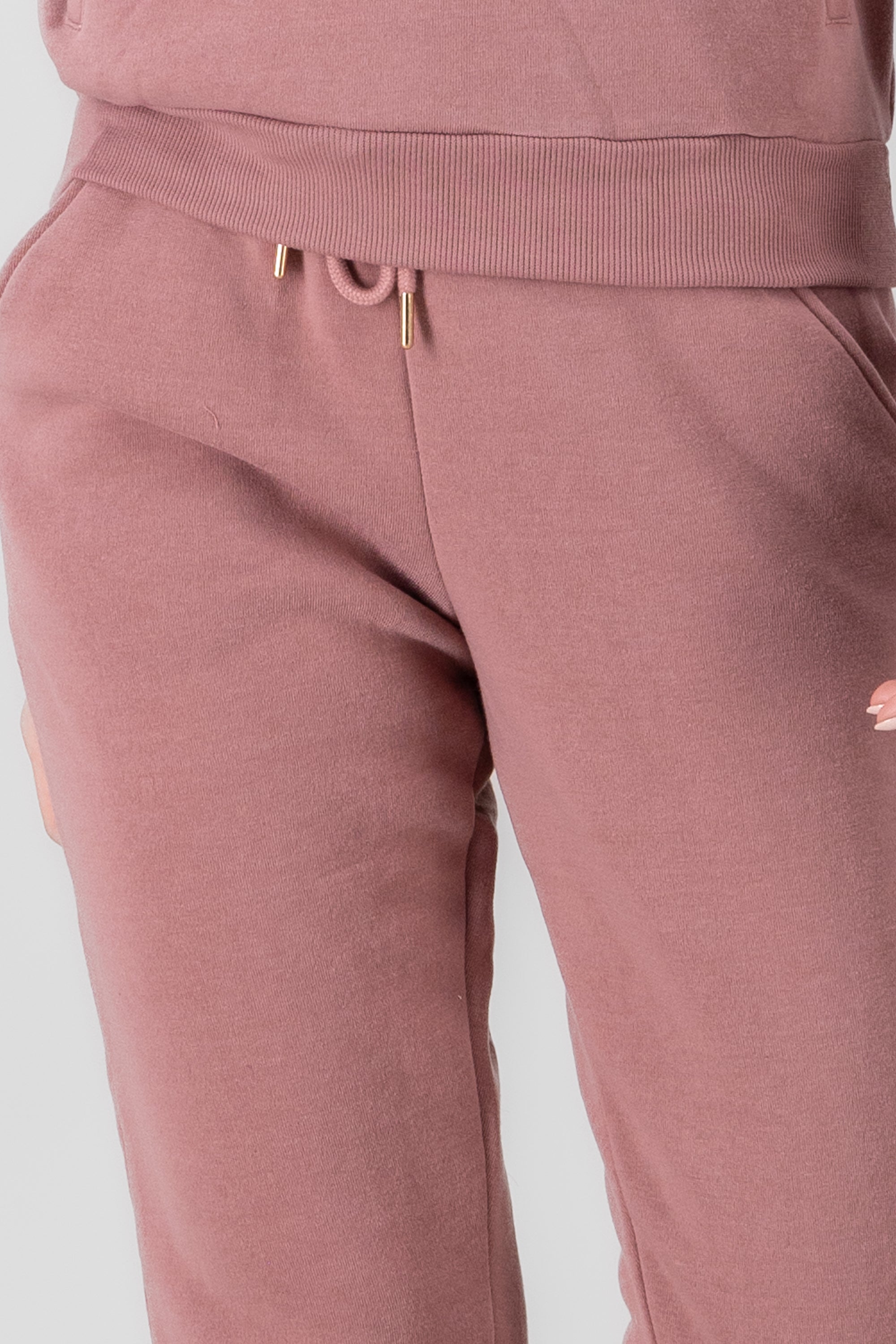 Solid Jogger Pants With Pockets PINK