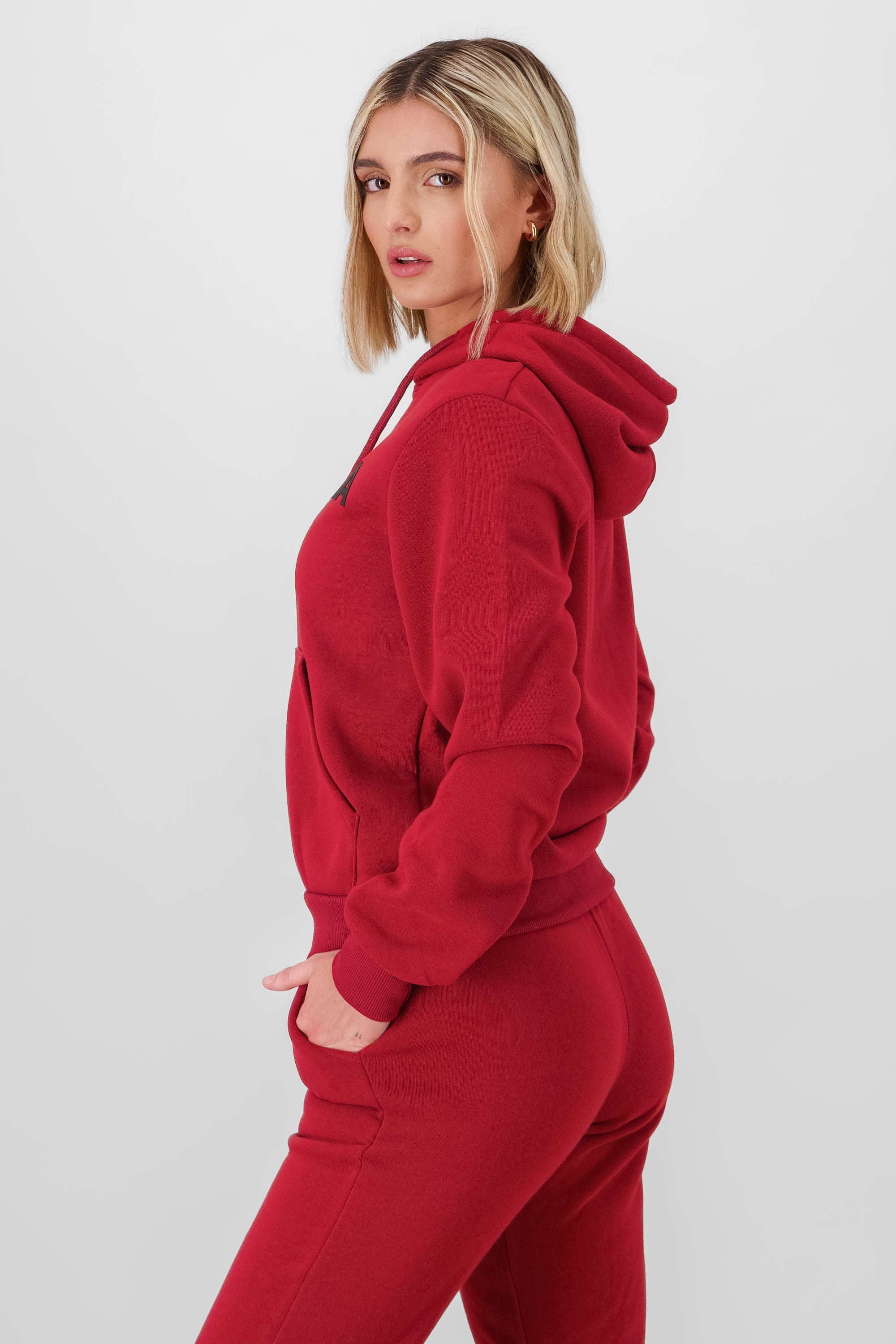 California hoodie RED