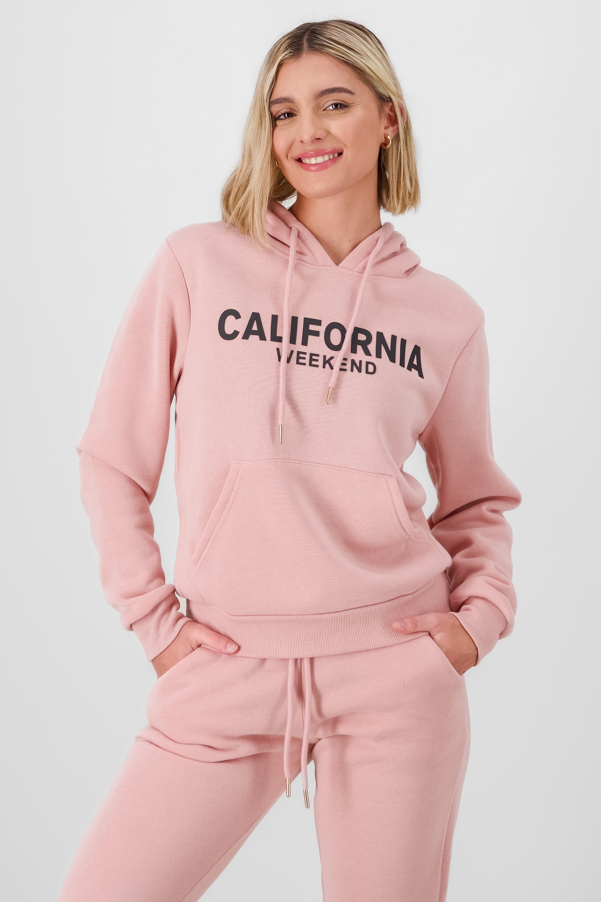 California hoodie PINK