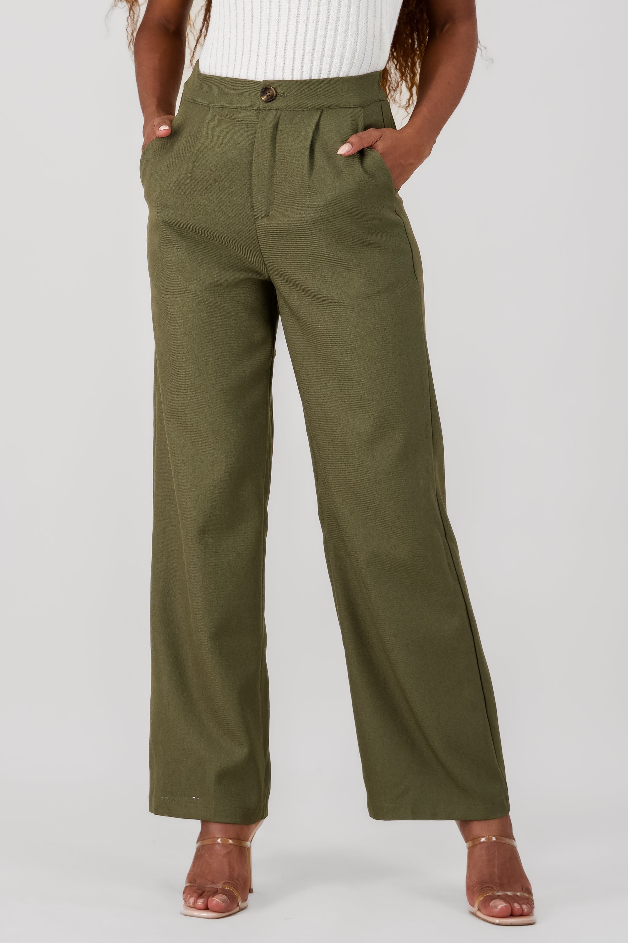 Solid Pants OLIVE