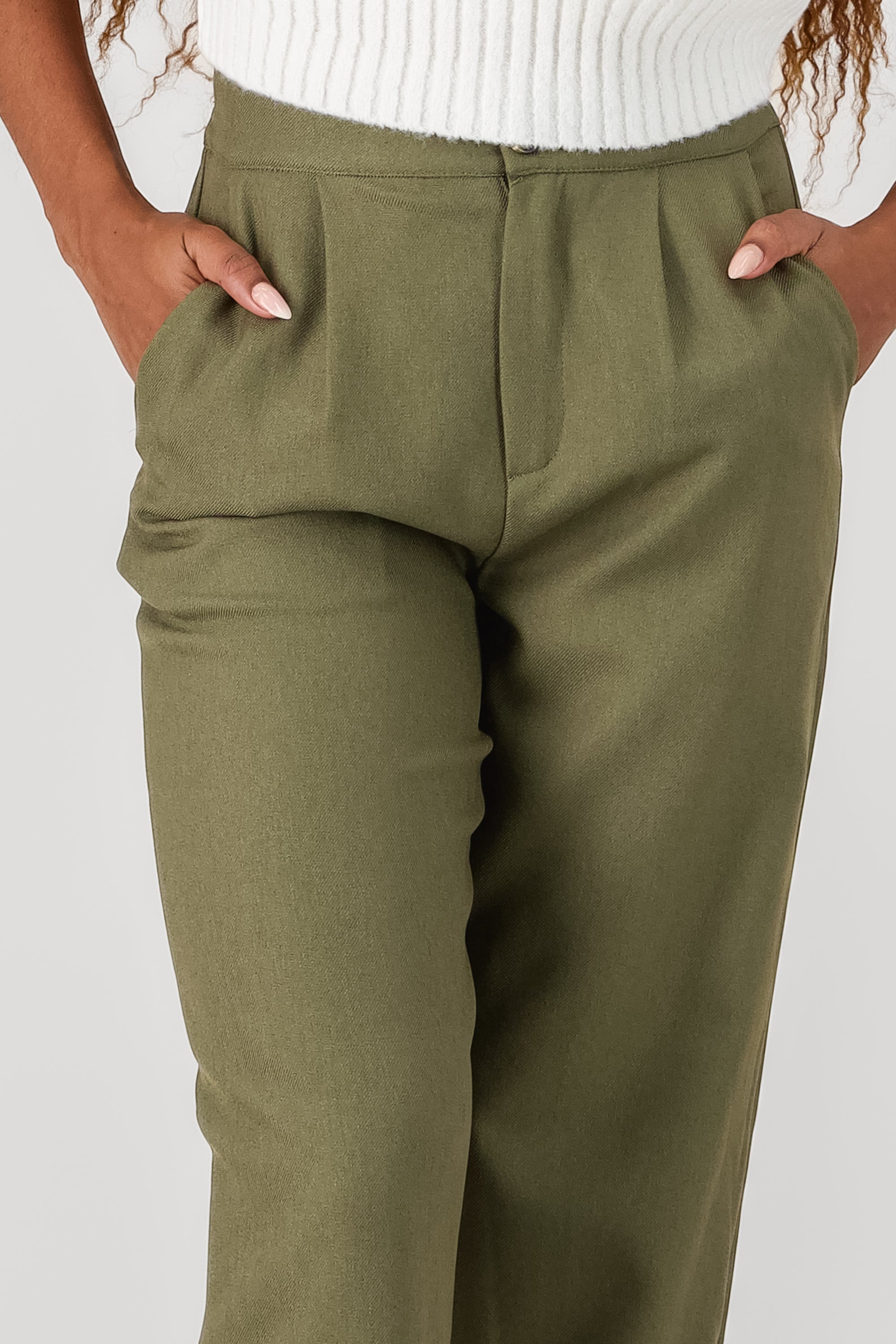 Solid Pants OLIVE