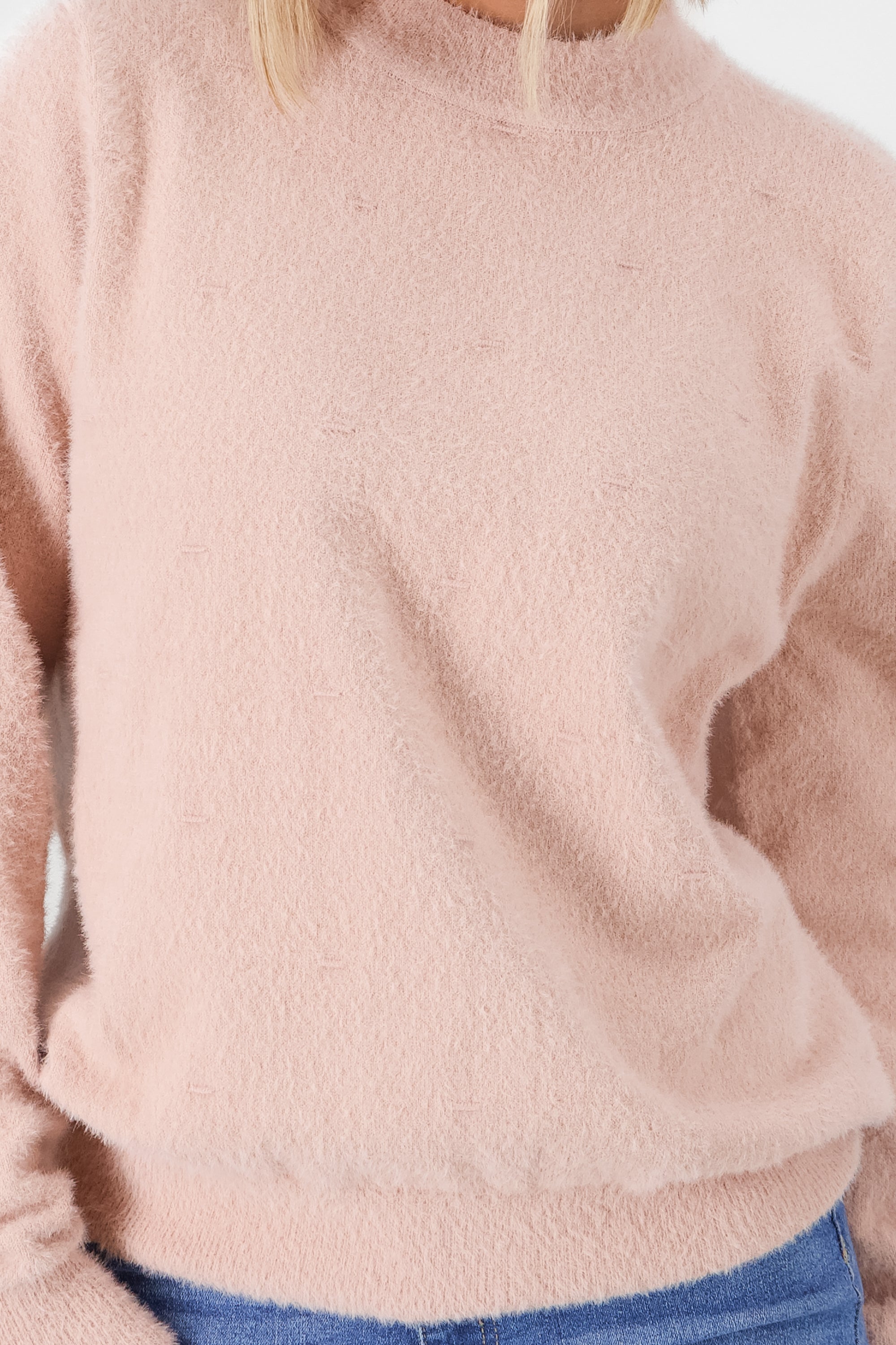 Soft Long Sleeve Sweater PINK