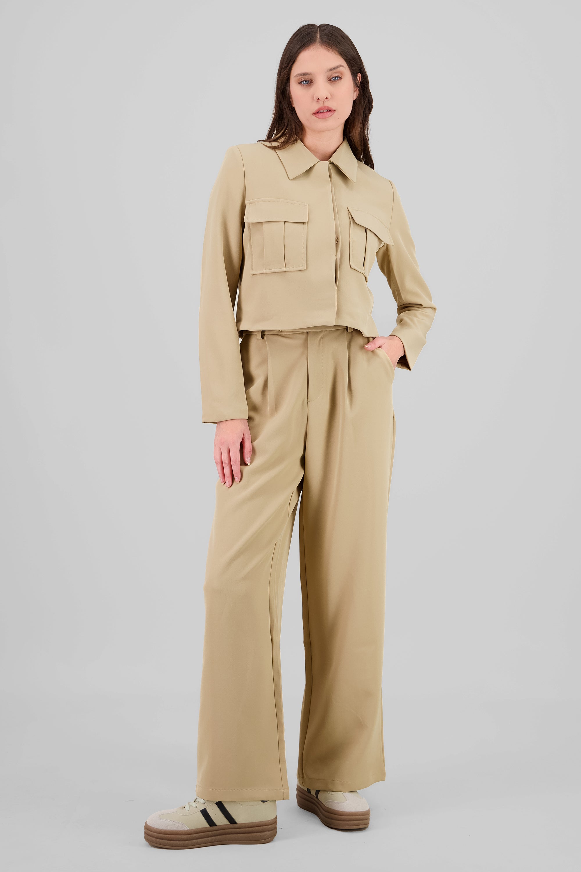 Tailored Pants BEIGE