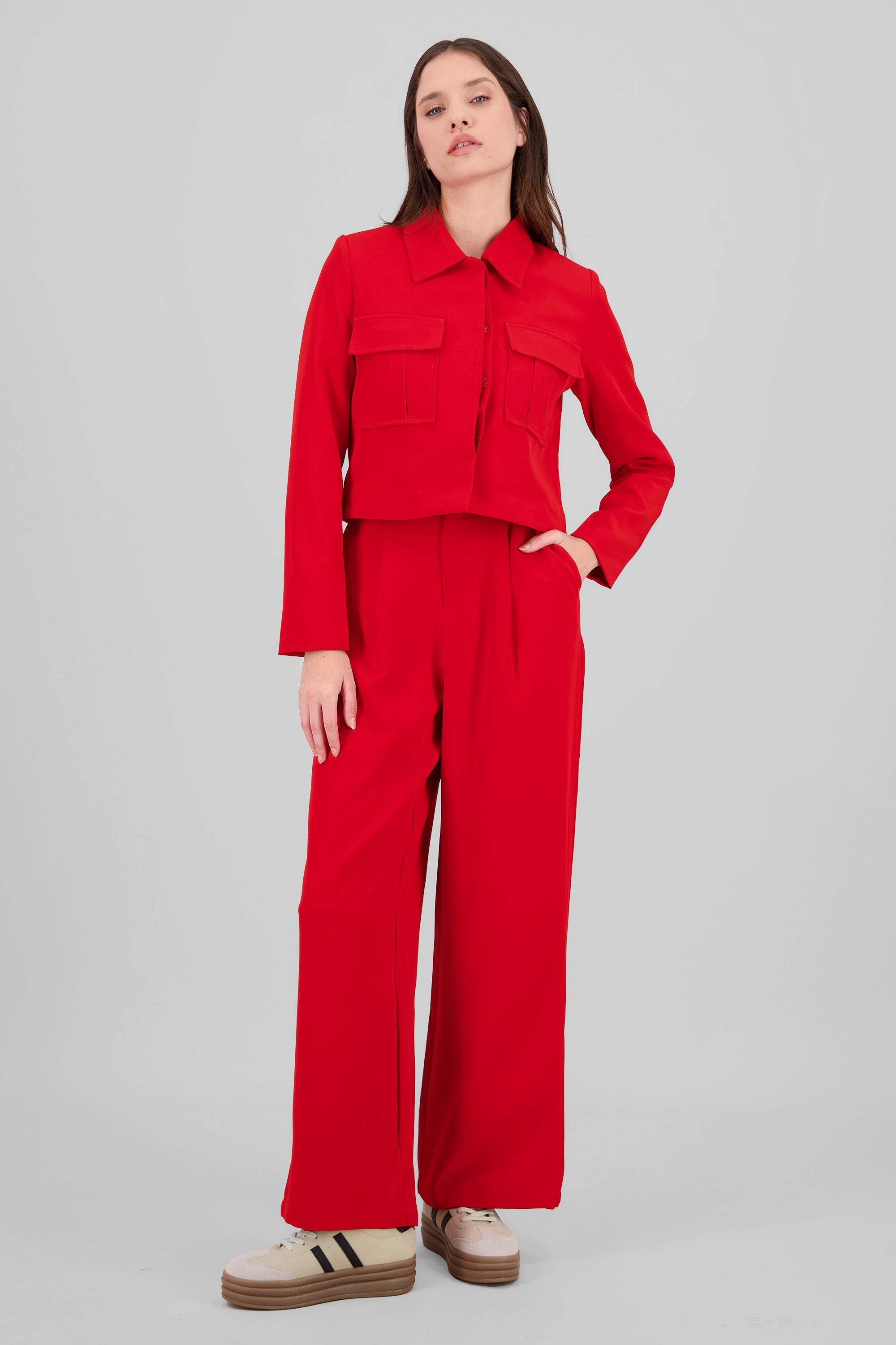 Tailored Pants RED