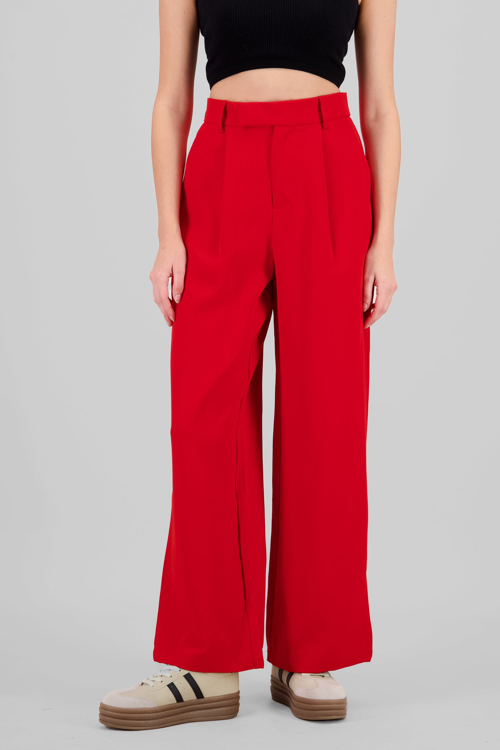 Tailored Pants RED