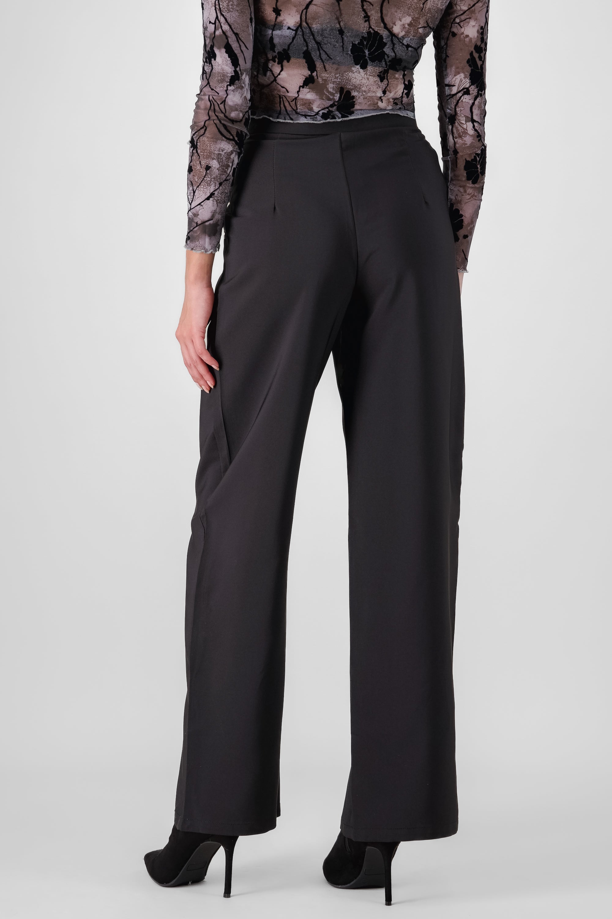 Glitter Detail Pants BLACK