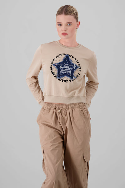 Crewneck Sweatshirt BEIGE