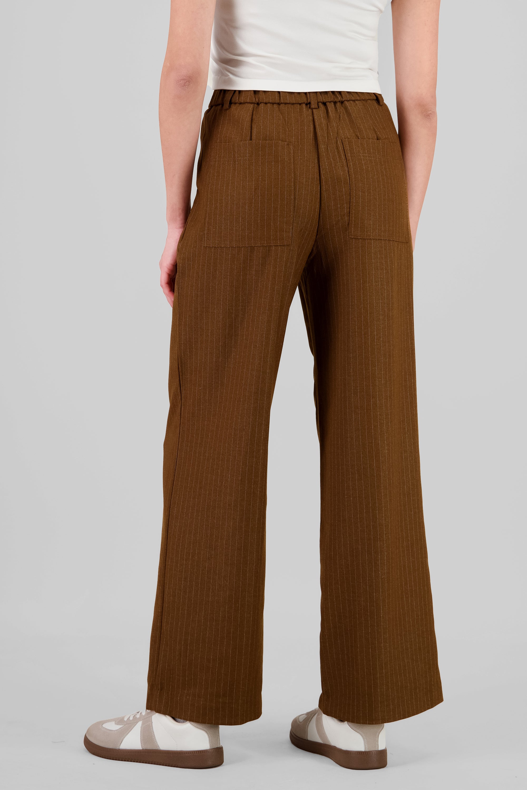 Straight Tailored Pants CAMEL