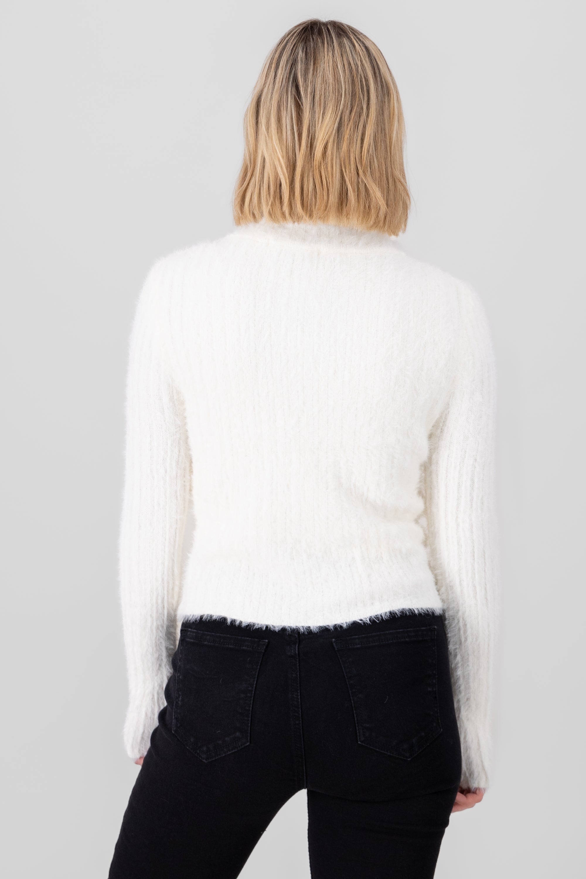 Long Sleeve Sweater CREAM