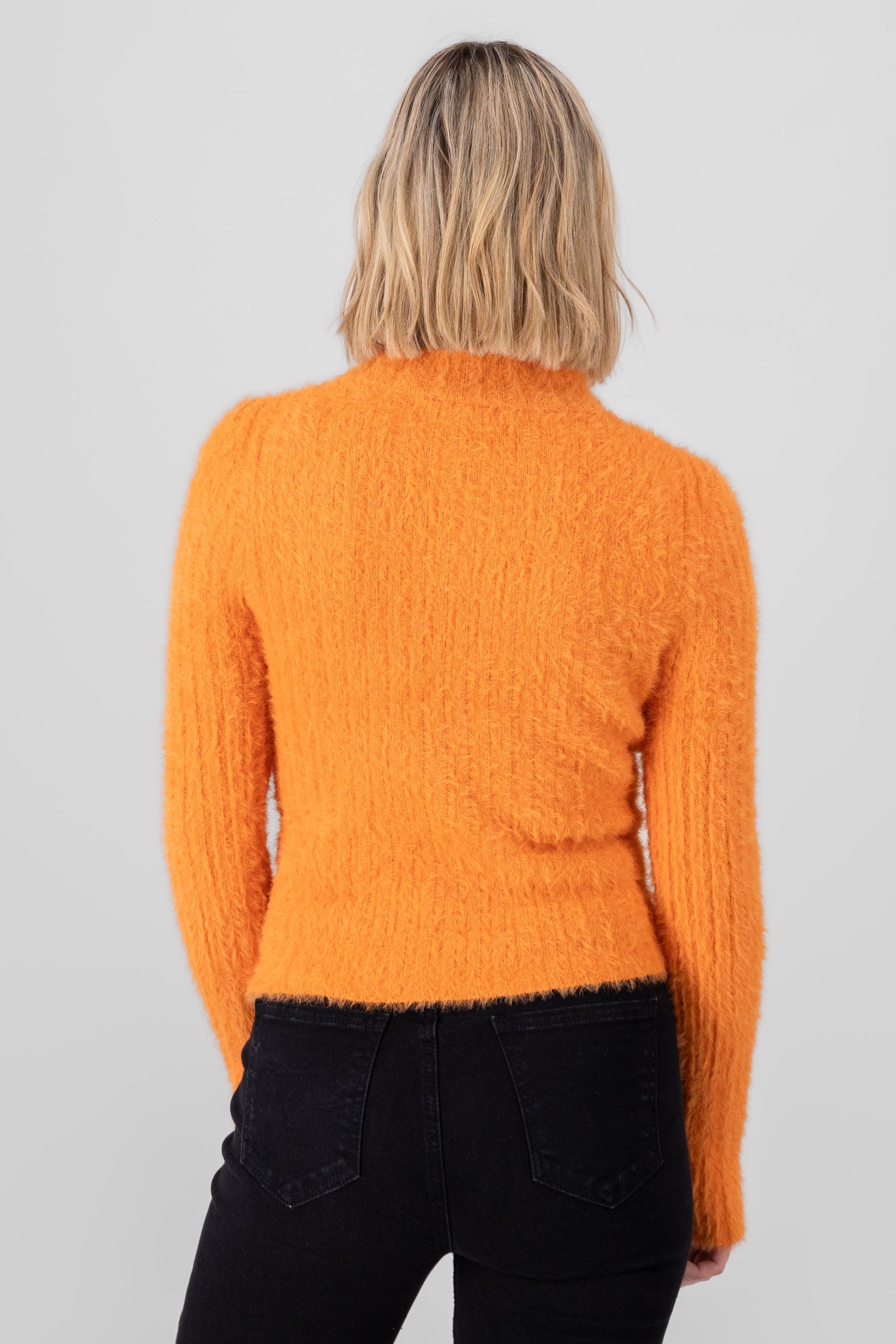 Long Sleeve Sweater ORANGE